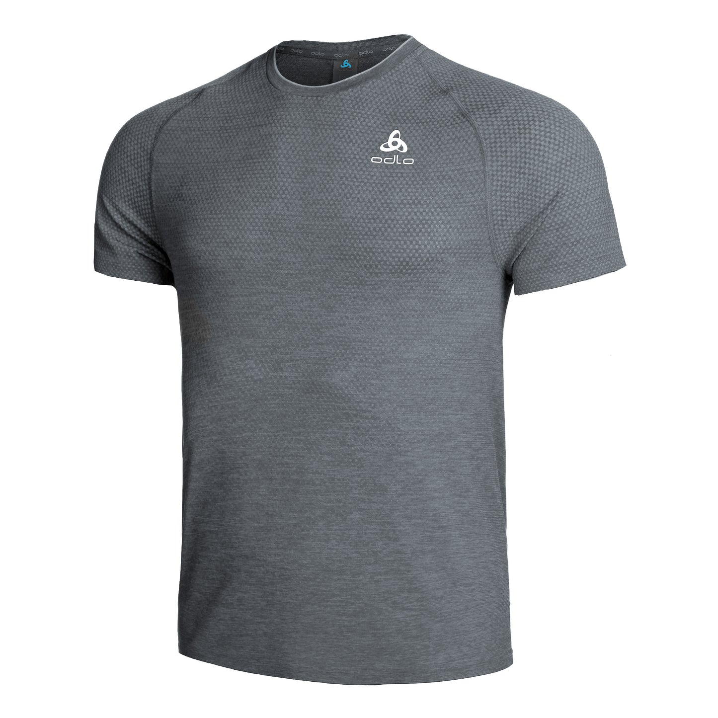 Odlo Crew Neck Essential Seamless Löpartröja Herrar-Grå