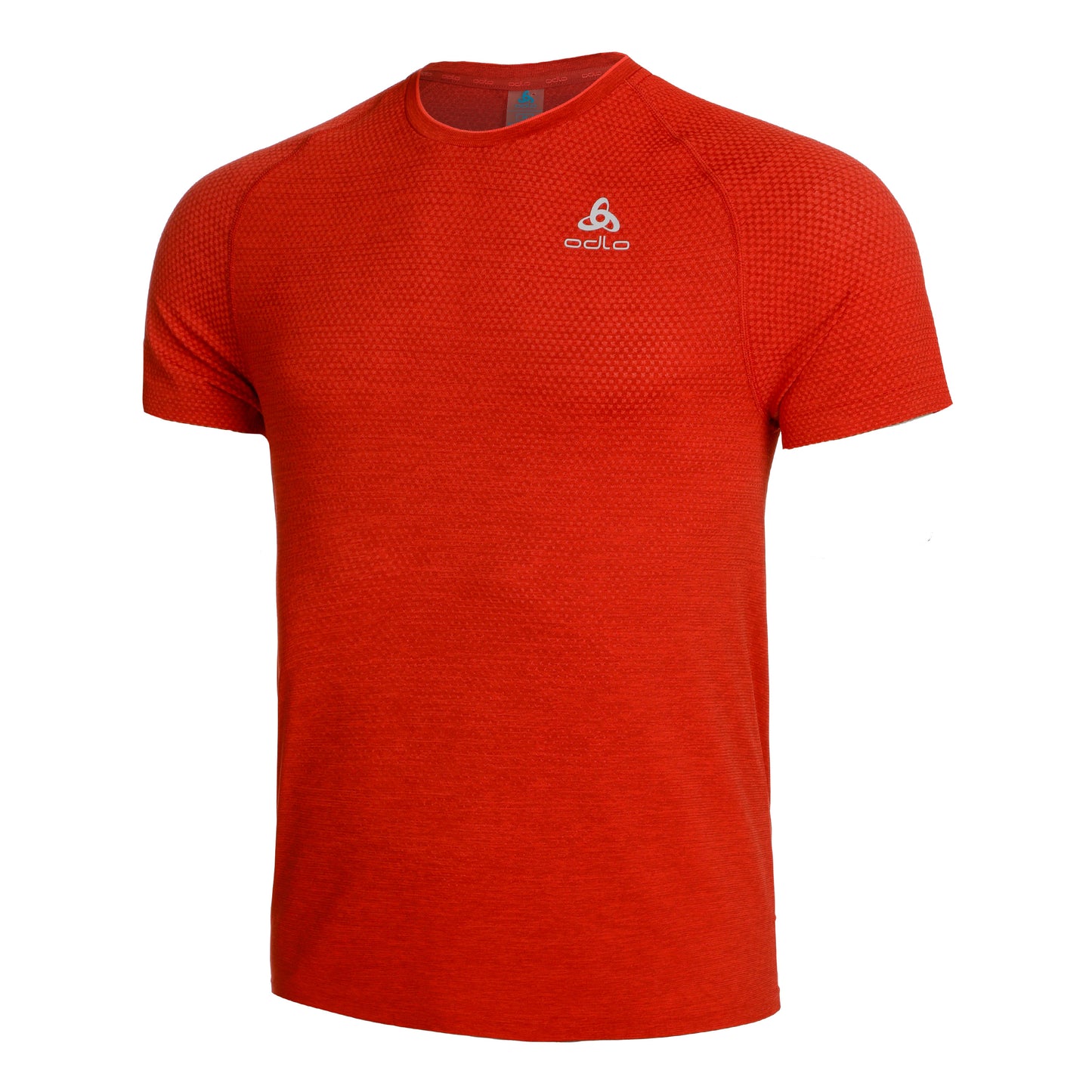 Odlo Essential Seamless Löpartröja Herrar - röd,