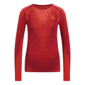 Blackcomb Eco Big Logo Top Crew Neck Väst Damer - berry,