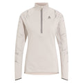 Zeroweight Ceramiwarm Reflective Mid Layer Half-Zip Löpningstopp Damer - ljusgrå,