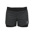 Zeroweight 3inch 2in1 Löparshorts Damer-Svart