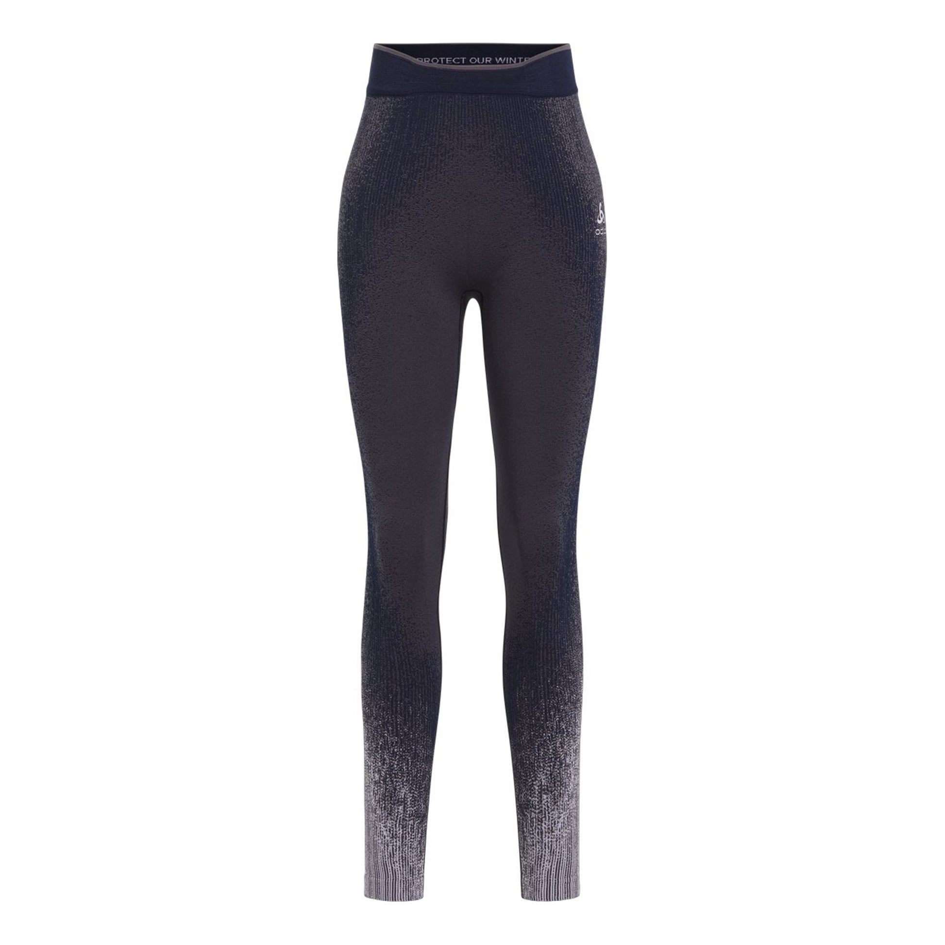 Odlo Performance Warm Blackcomb Löpartights Damer - grå,