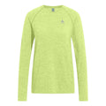 Essential Seamless Långärmat Damer-Lime