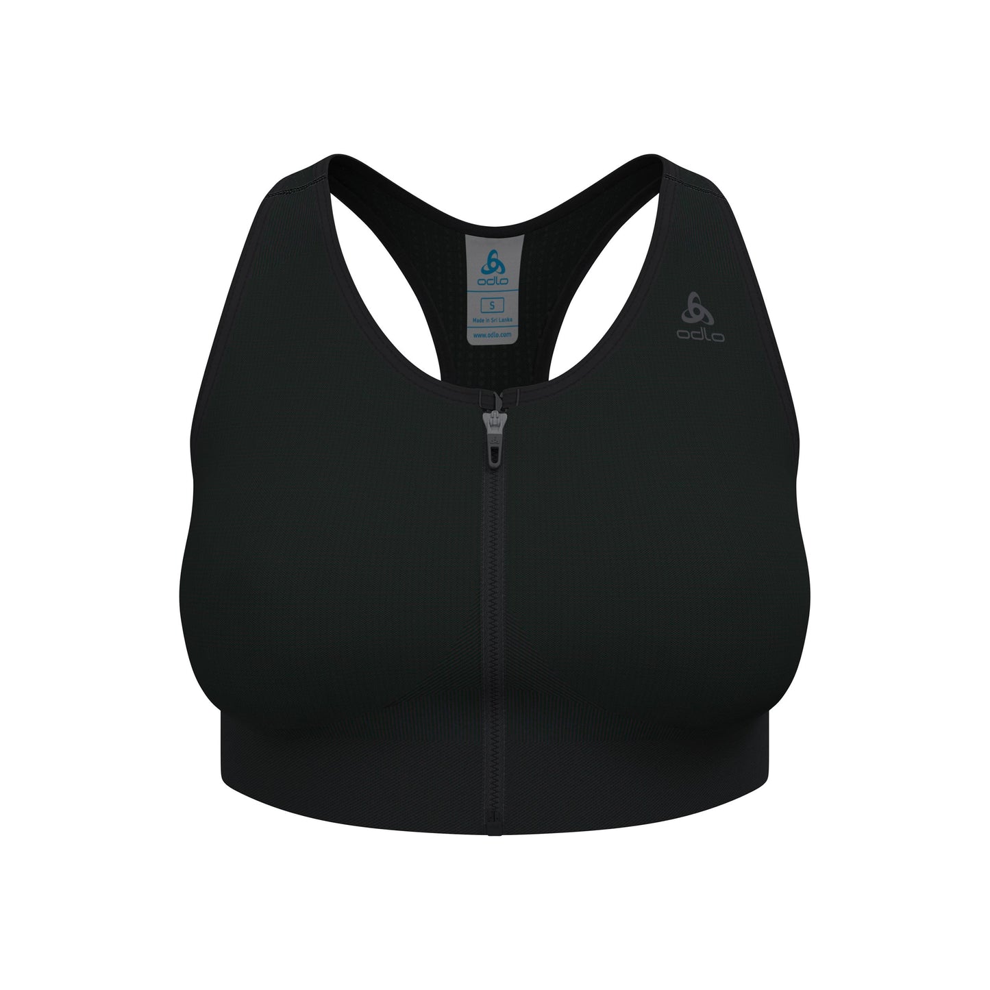 Odlo Seamless High Sport-behå Damer-Svart