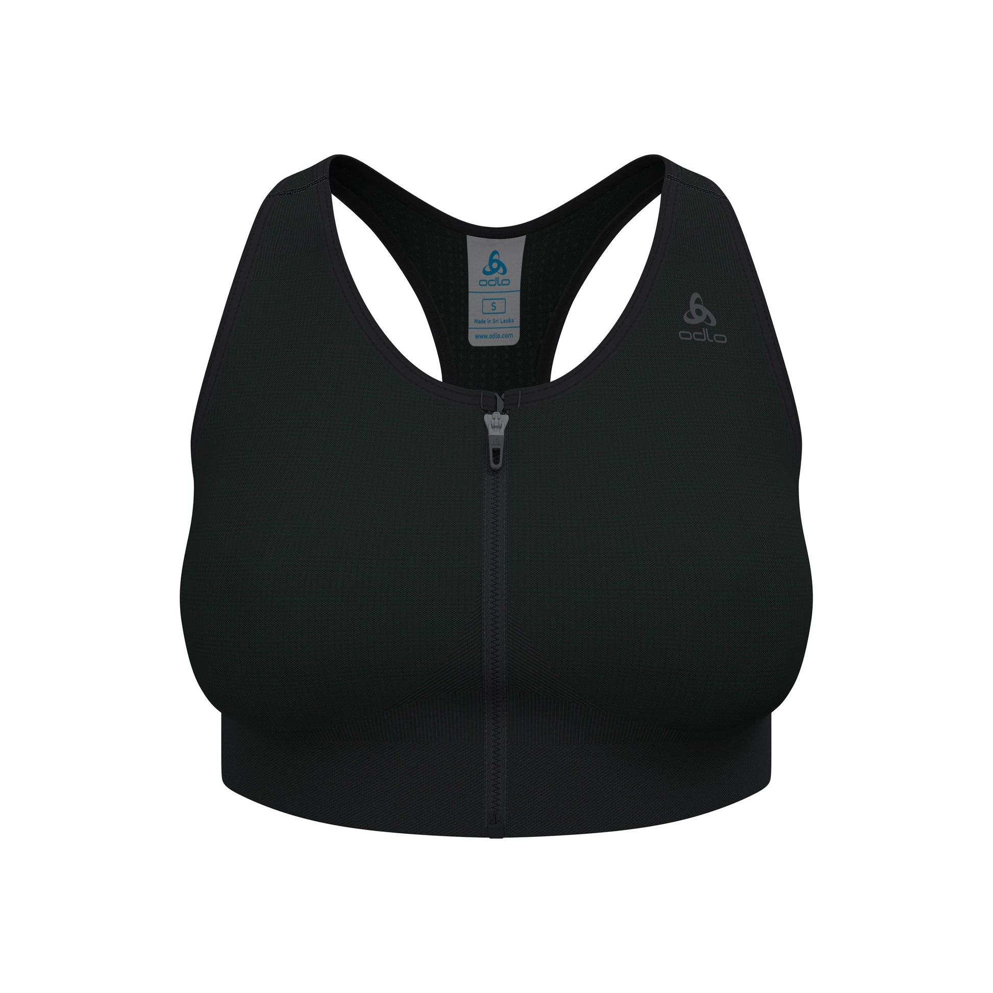 Odlo Seamless High Sport-behå Damer-Svart