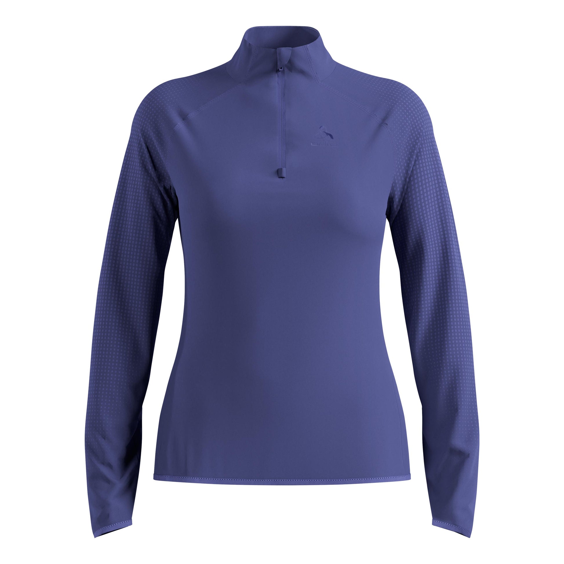 Odlo Zeroweight Warm Mid Layer 1/2 Zip Löpartröja Damer-Blå