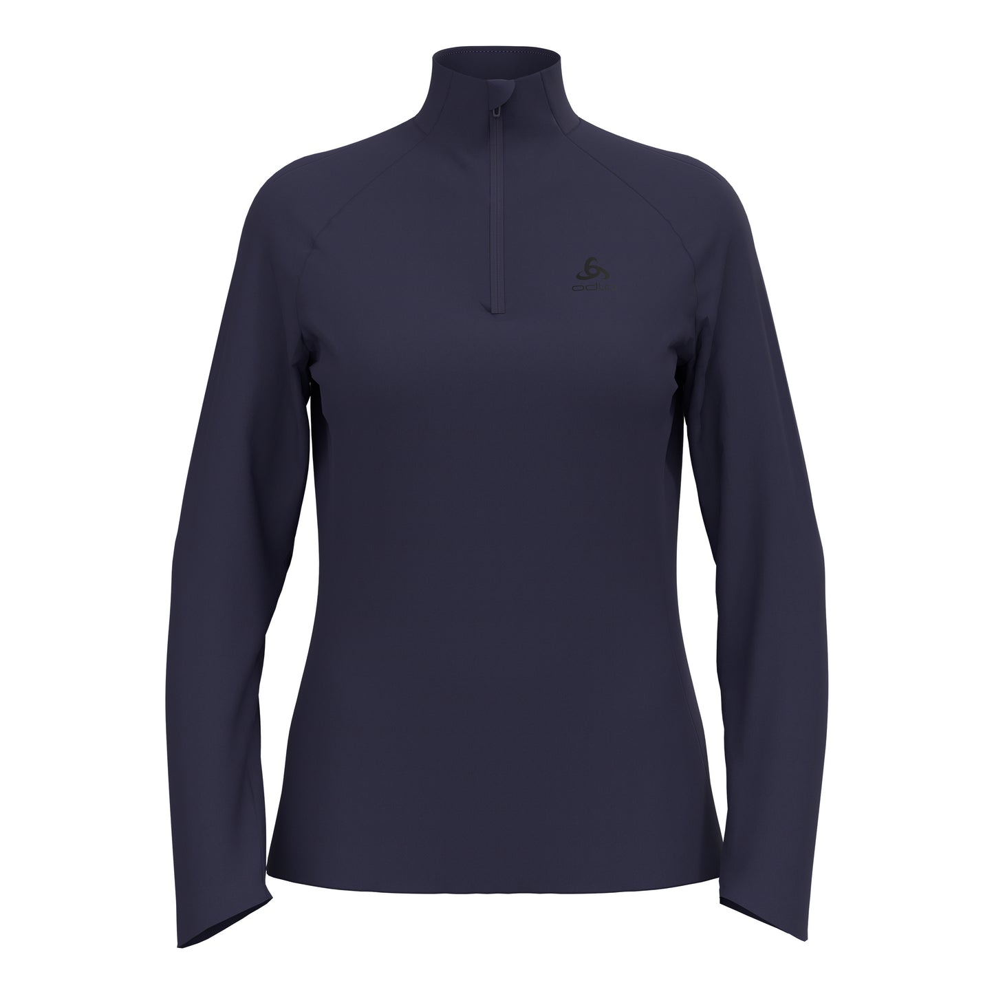 Odlo Essential 1/2 Zip Löpartröja Damer-mörkblå
