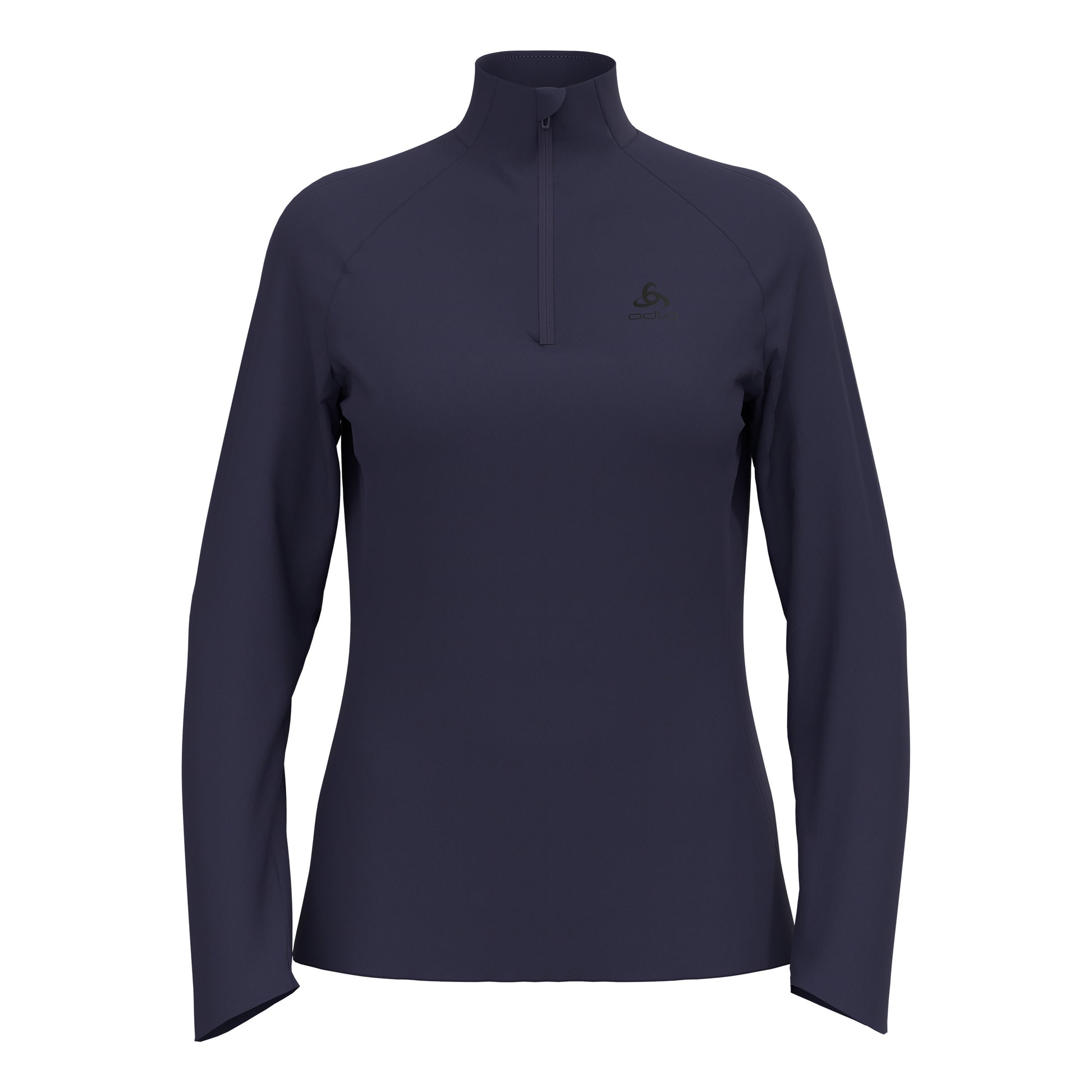 Odlo Essential 1/2 Zip Löpartröja Damer-mörkblå