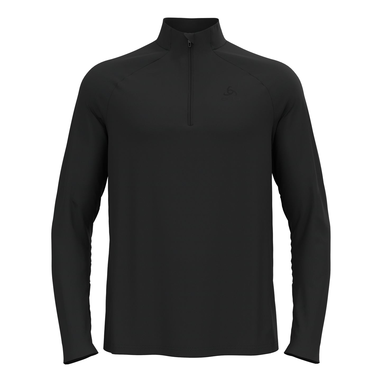 Odlo Essential 1/2 Zip Löpartröja Herrar-svart