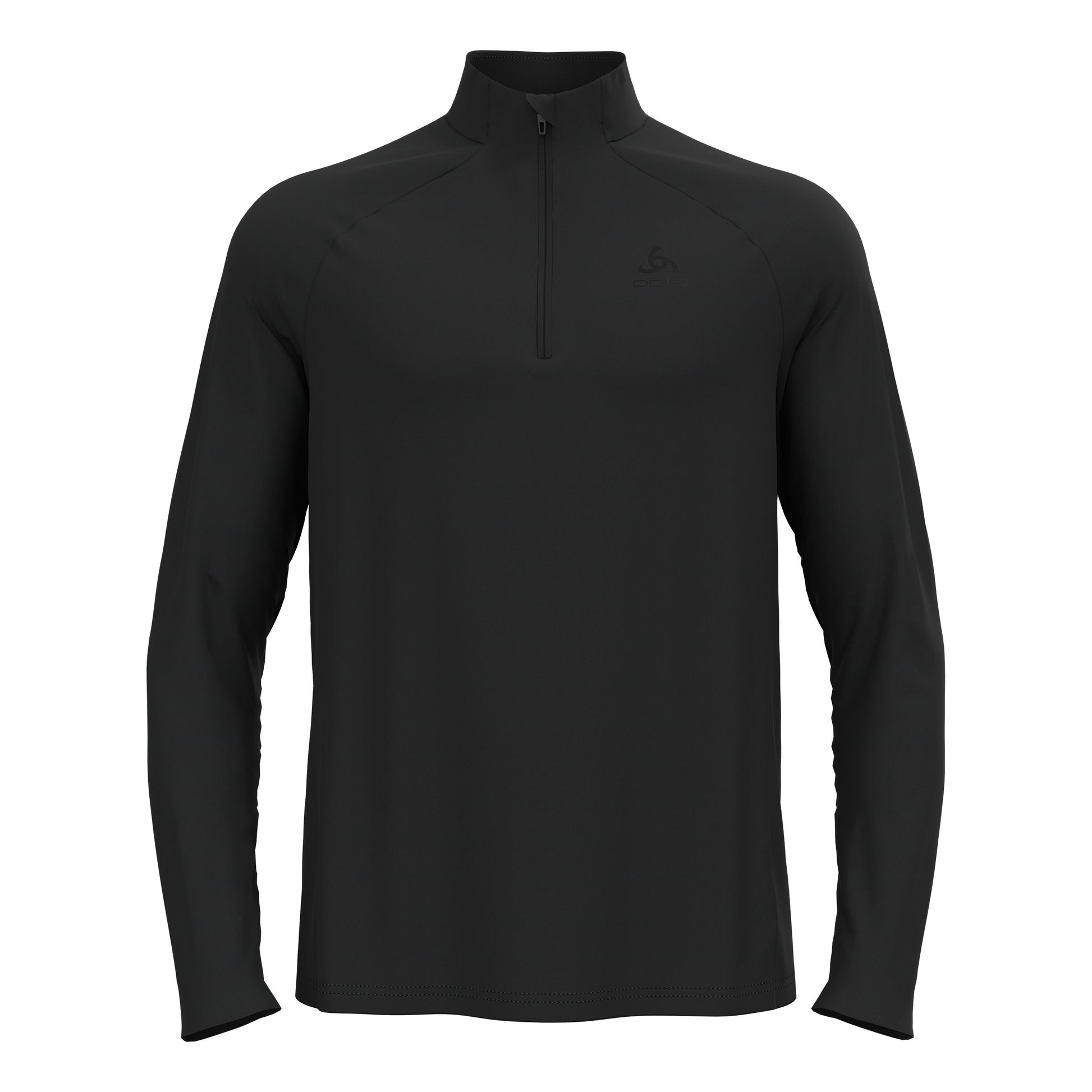 Odlo Essential 1/2 Zip Löpartröja Herrar-svart