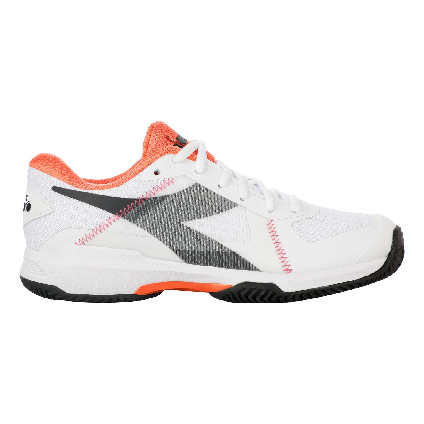 Diadora Trofeo Sko för grus Damer - vit, orange