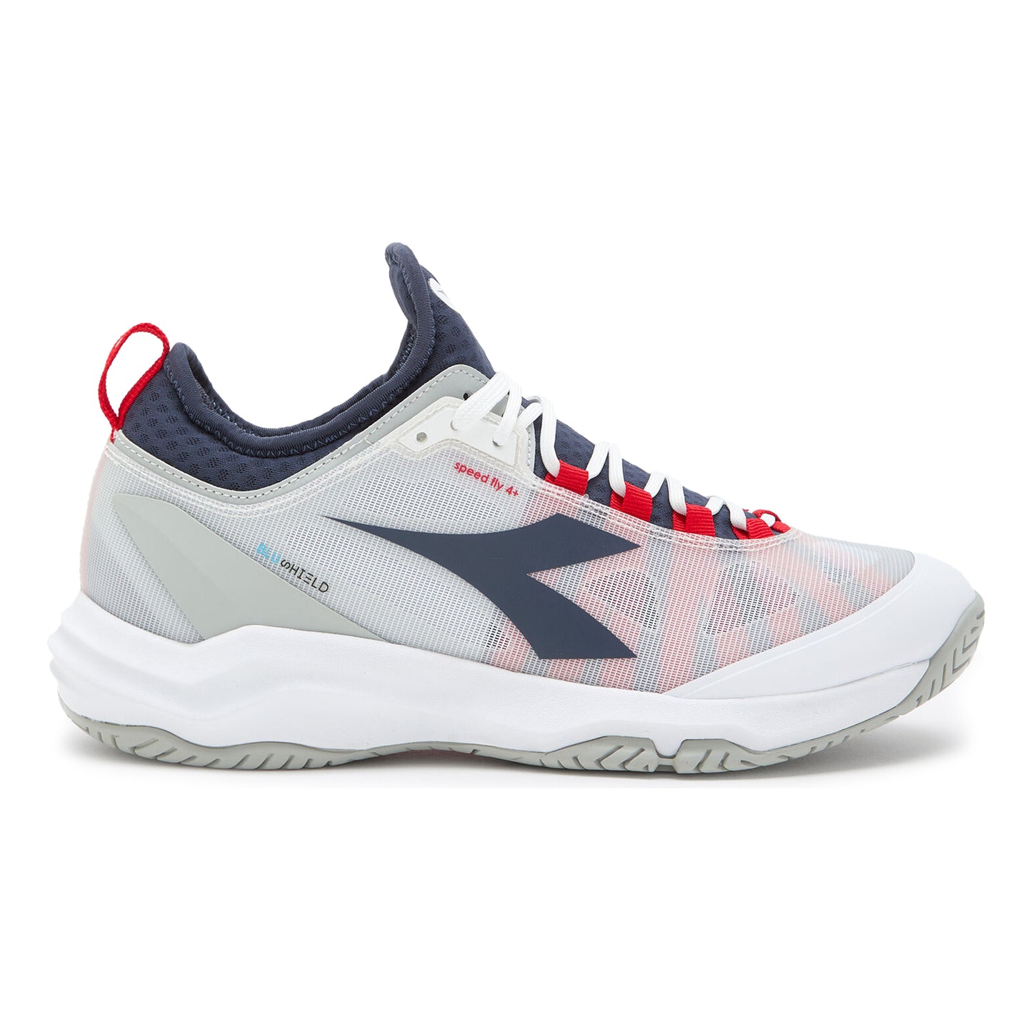 Diadora Speed Blushield Fly 4+ Allroundsko Herrar - vit, blå