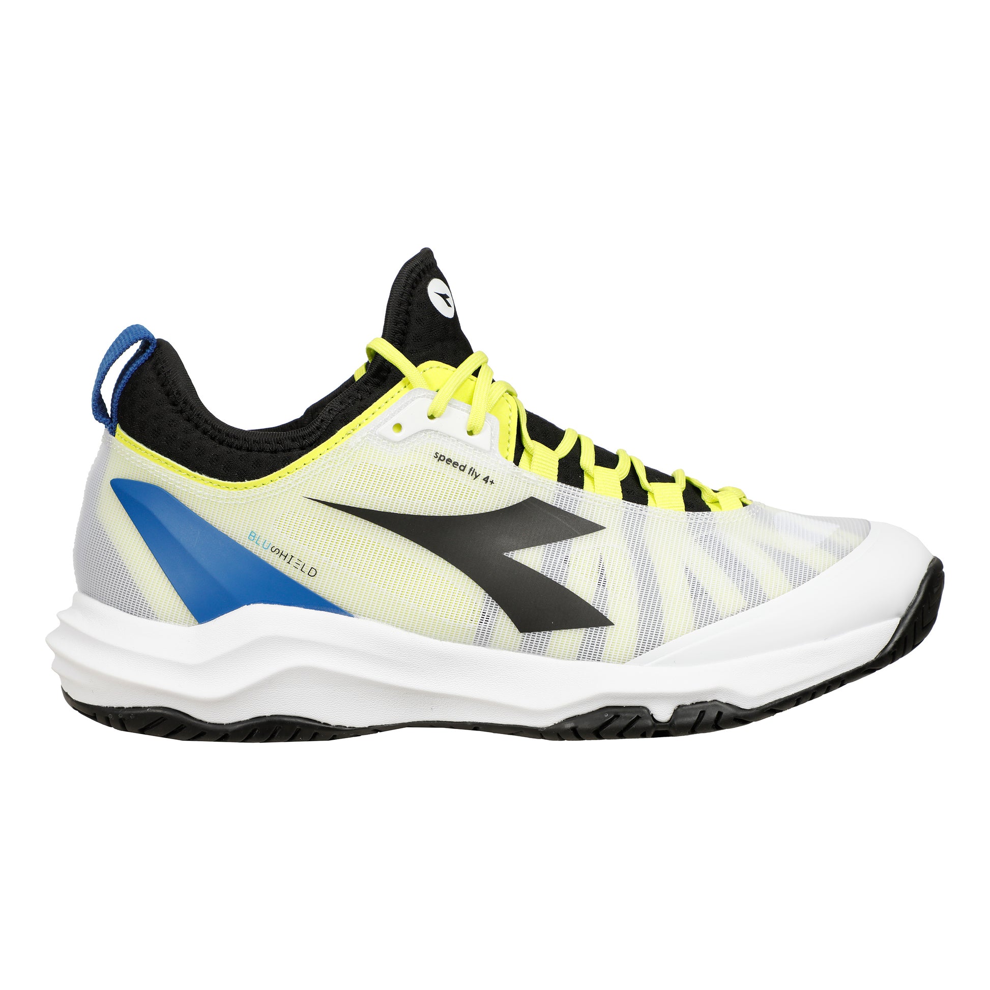 Diadora Speed Blushield Fly 4+ Allroundsko Herrar-Vit,Svart