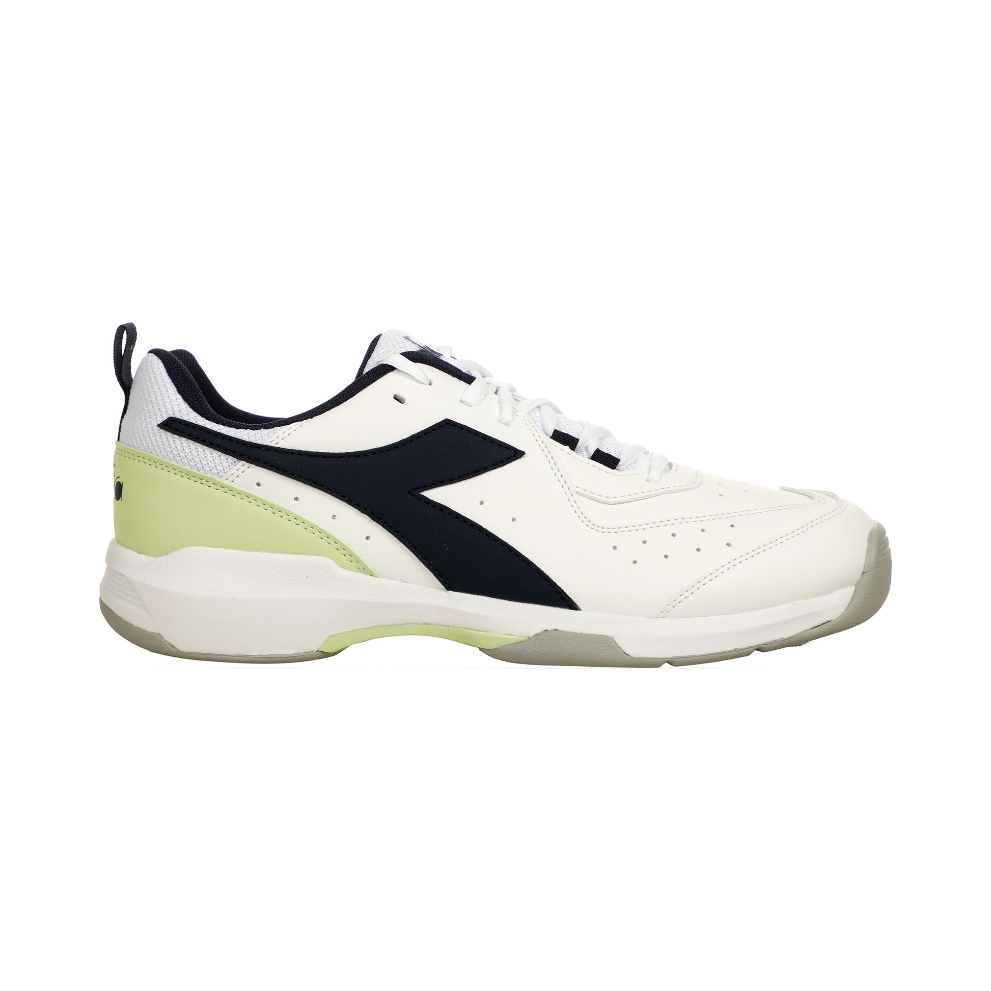 Diadora S. Challenge 5 SL Inomhussko Barn-Vit,Blå