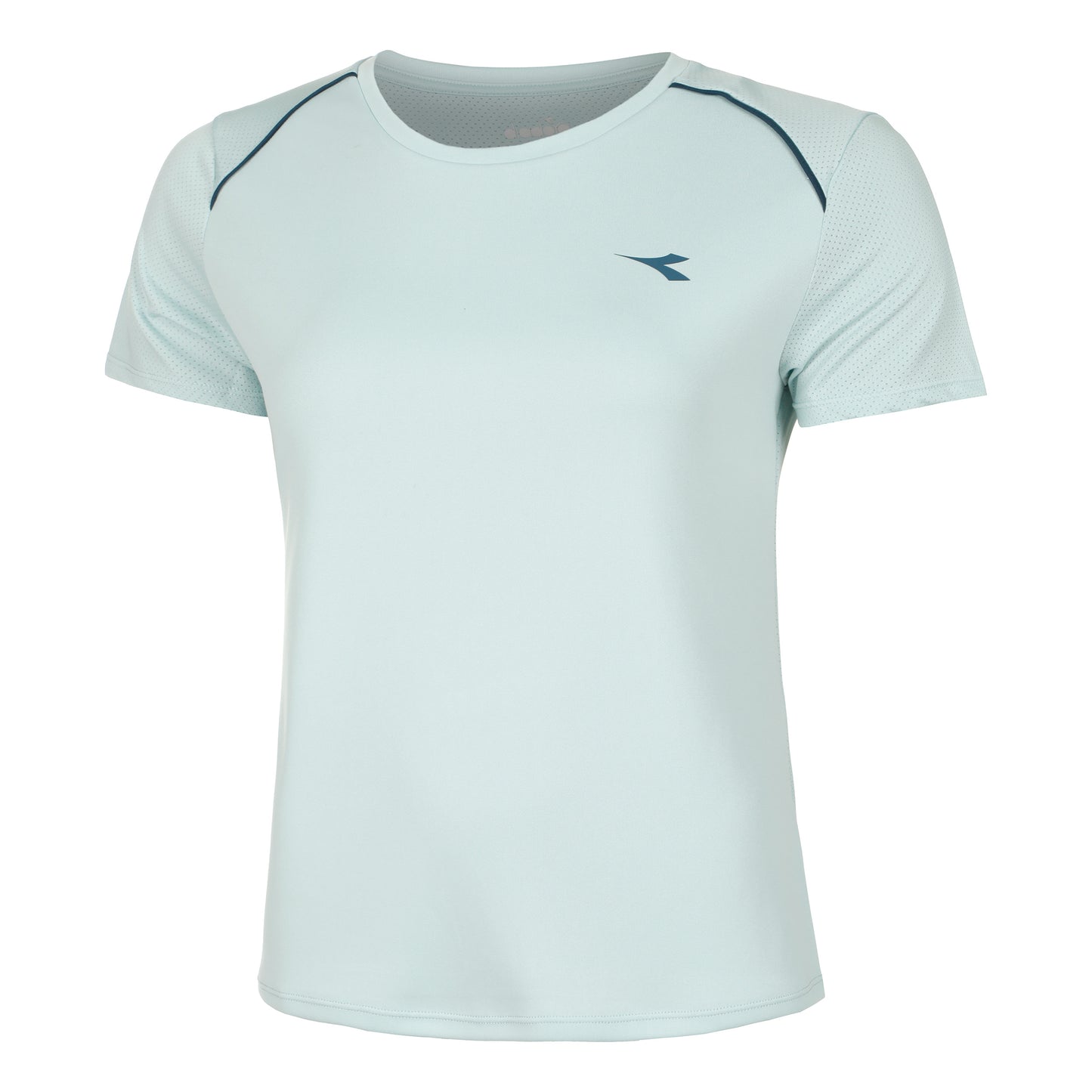 Diadora L. T-shirt Damer-Ljusblå