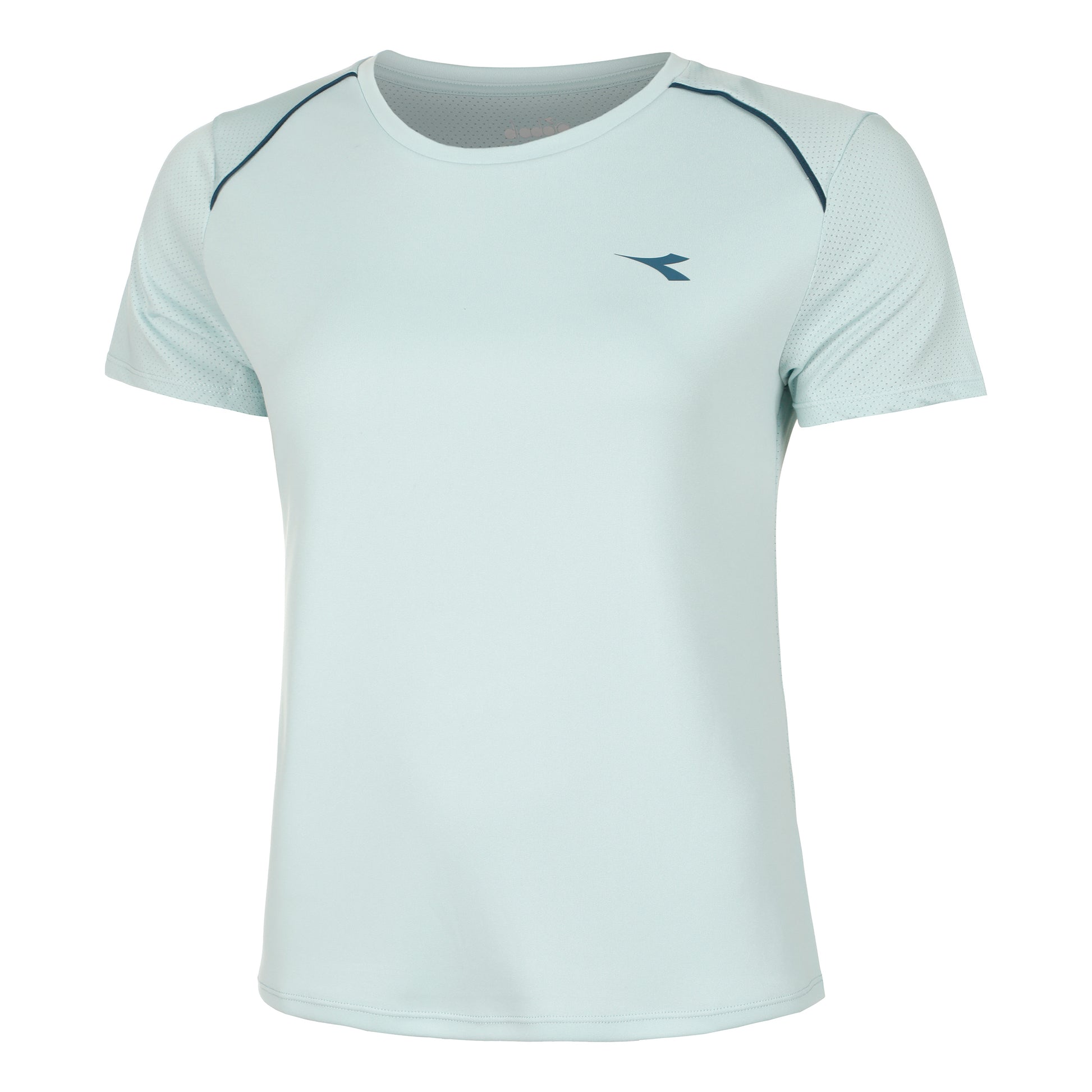 Diadora L. T-shirt Damer-Ljusblå