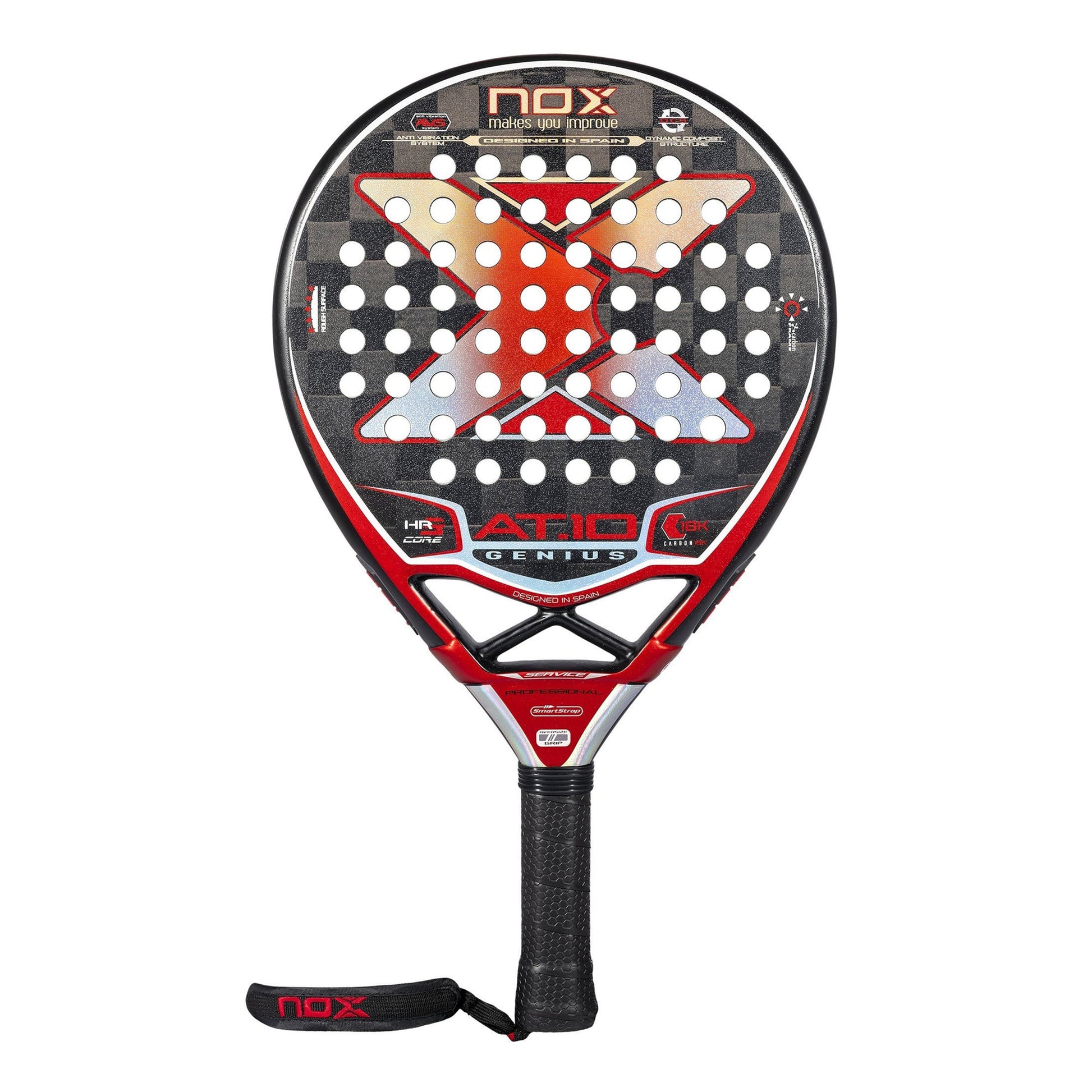 NOX AT10 Genius 18K By Augustin Tapia Padelracket