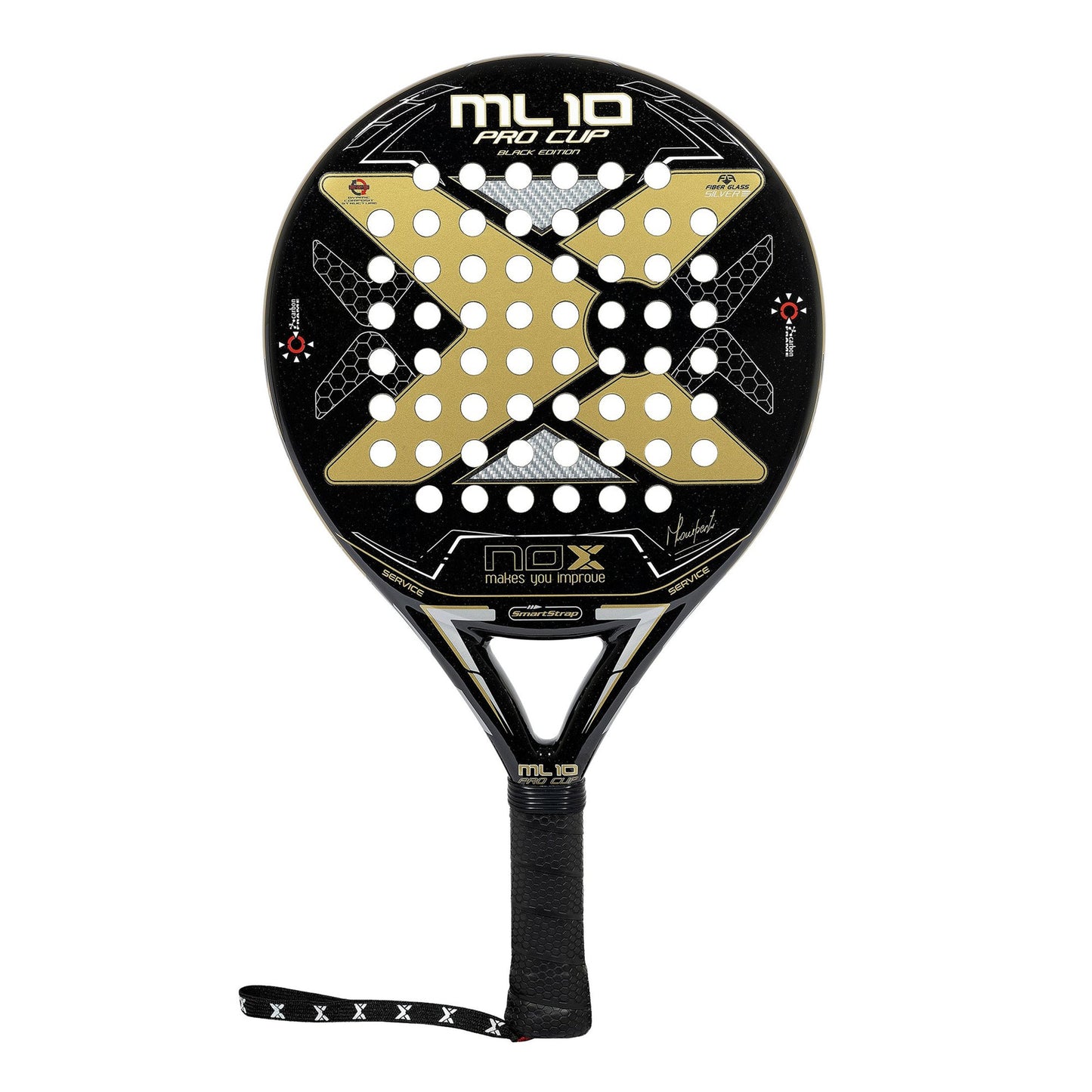 NOX ML10 Pro Cup Black Edition Padelracket