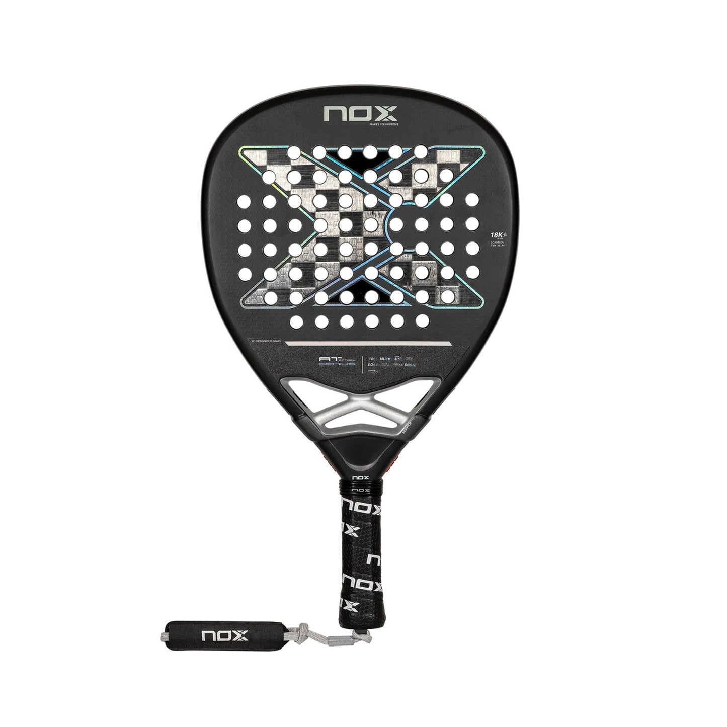 NOX Genius Attack 18k 23 Padelracket