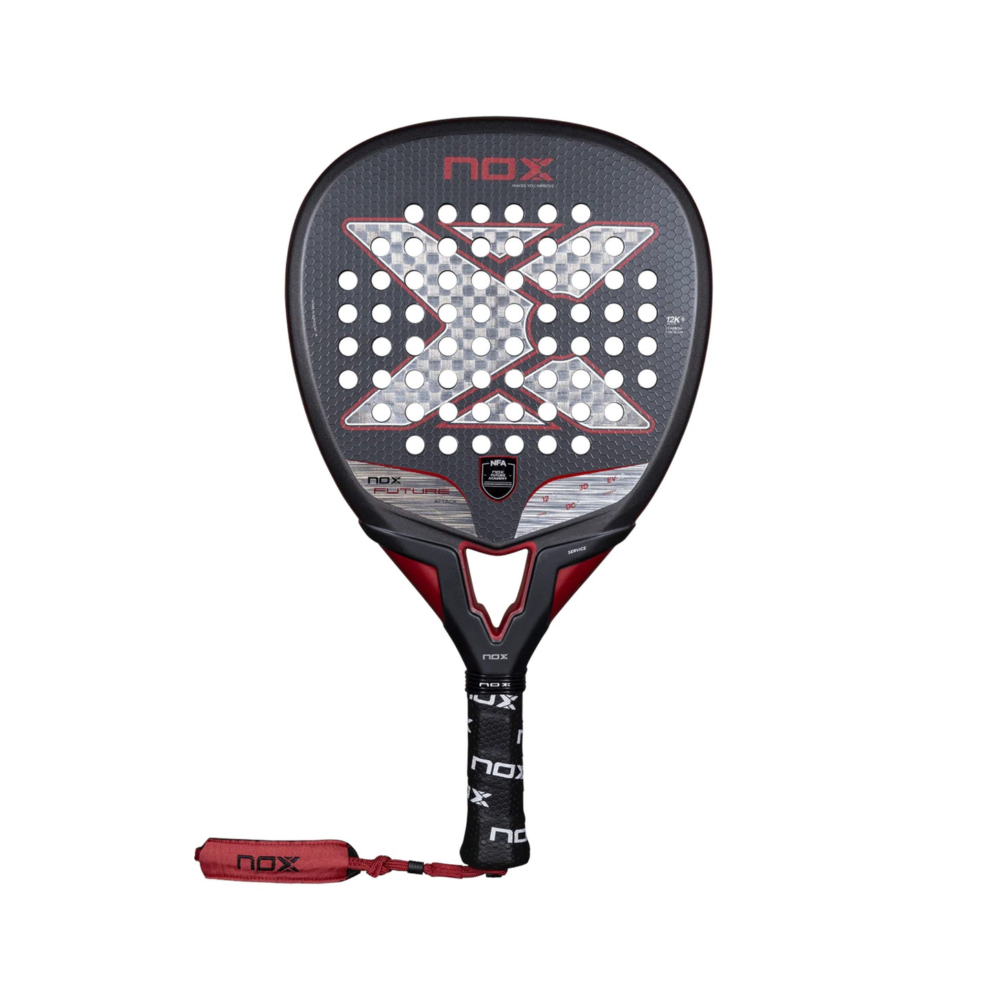 NOX Future 12K Alum Attack NFA Edition Padelracket Begagnade racketar