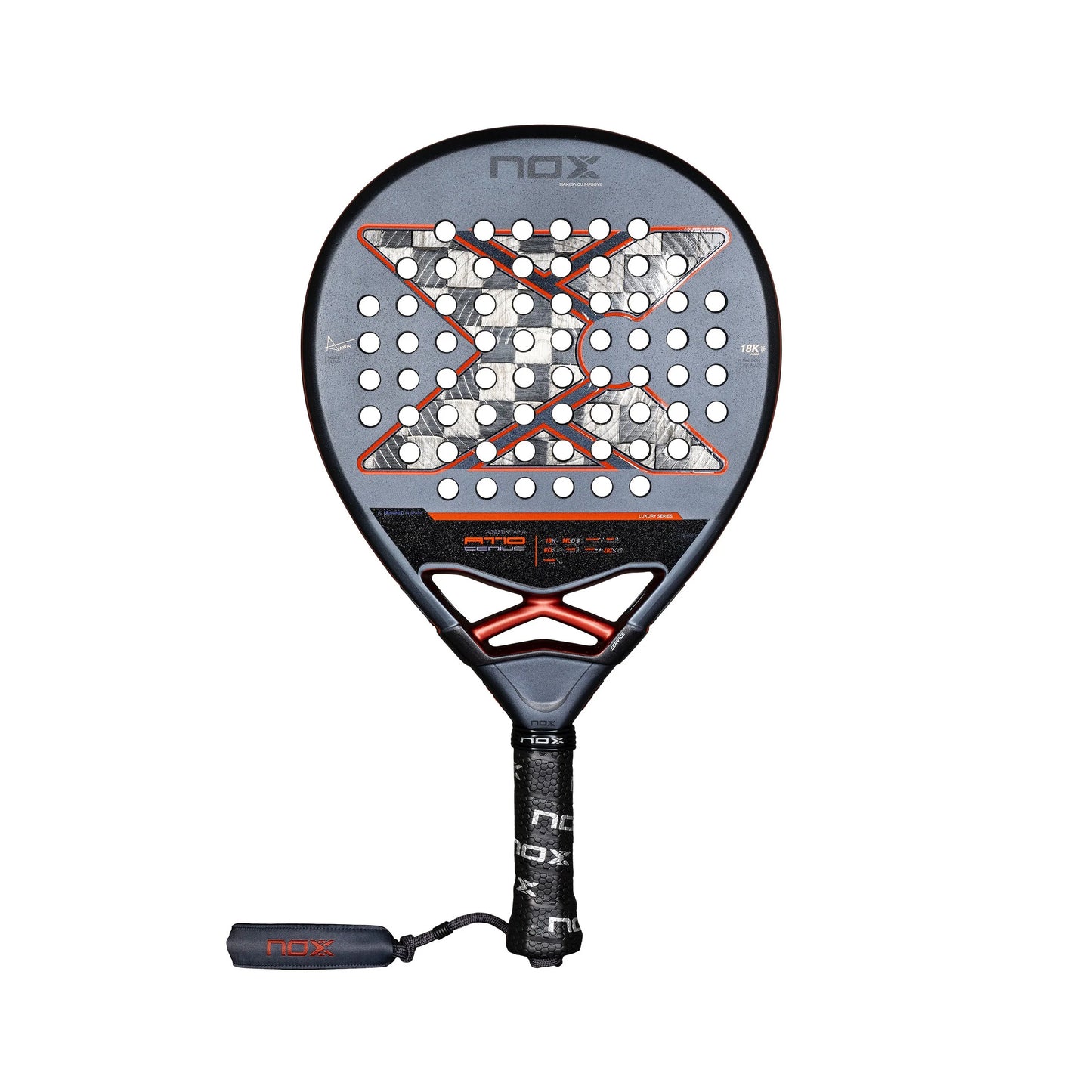NOX AT10 Genius 18K 2025 Padelracket Begagnade racketar