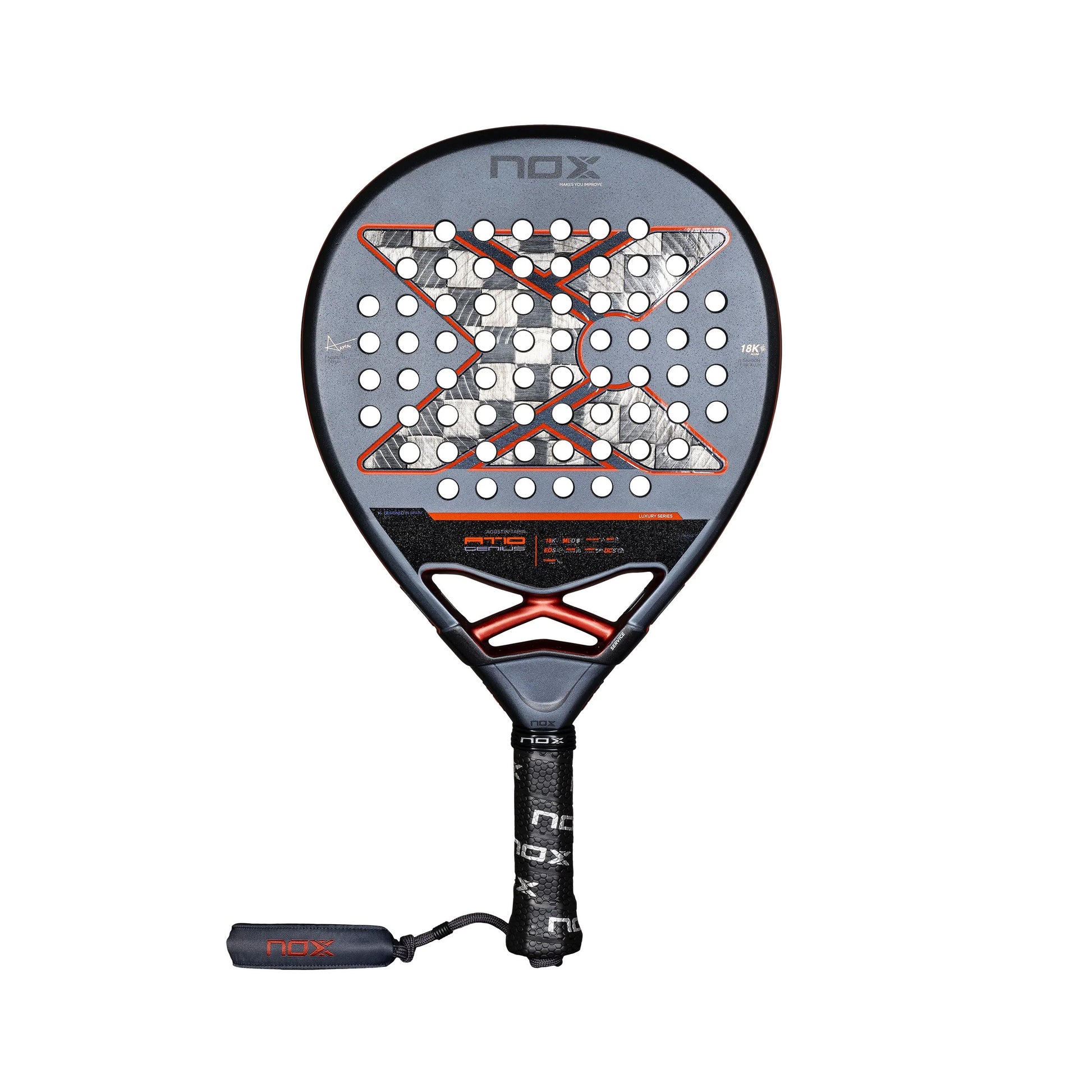 NOX AT10 Genius 18K 2025 Padelracket Begagnade racketar
