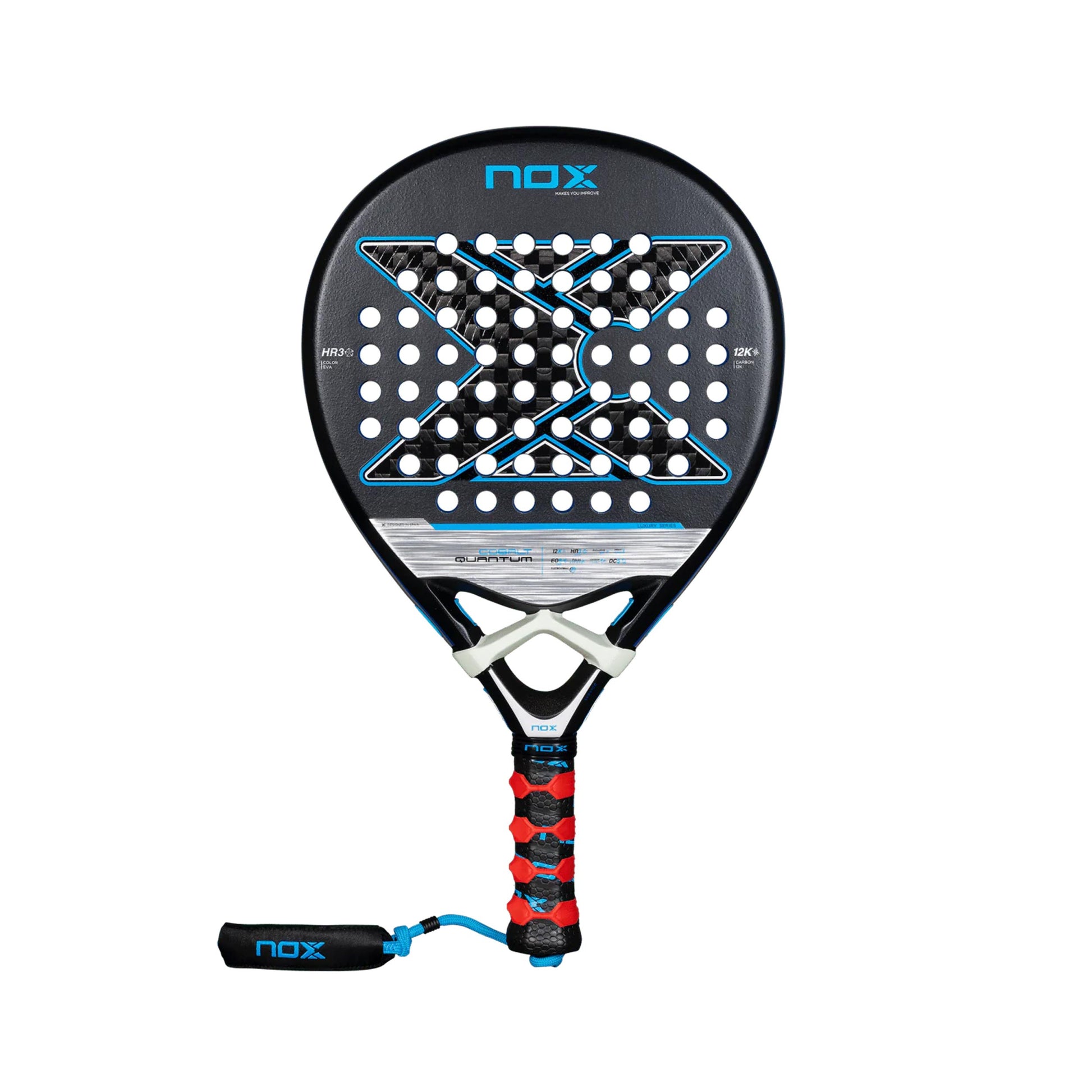 NOX Quantum Cobalt 12K Padelracket Begagnade racketar