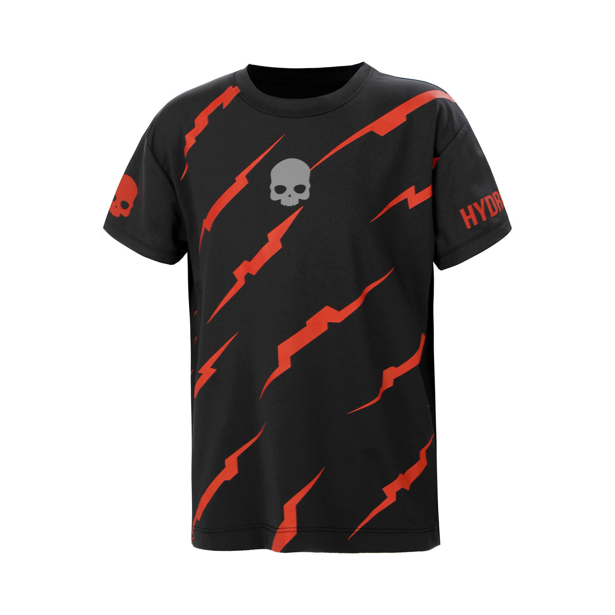 Hydrogen Thunder T-shirt Pojkar - svart, ljusröd
