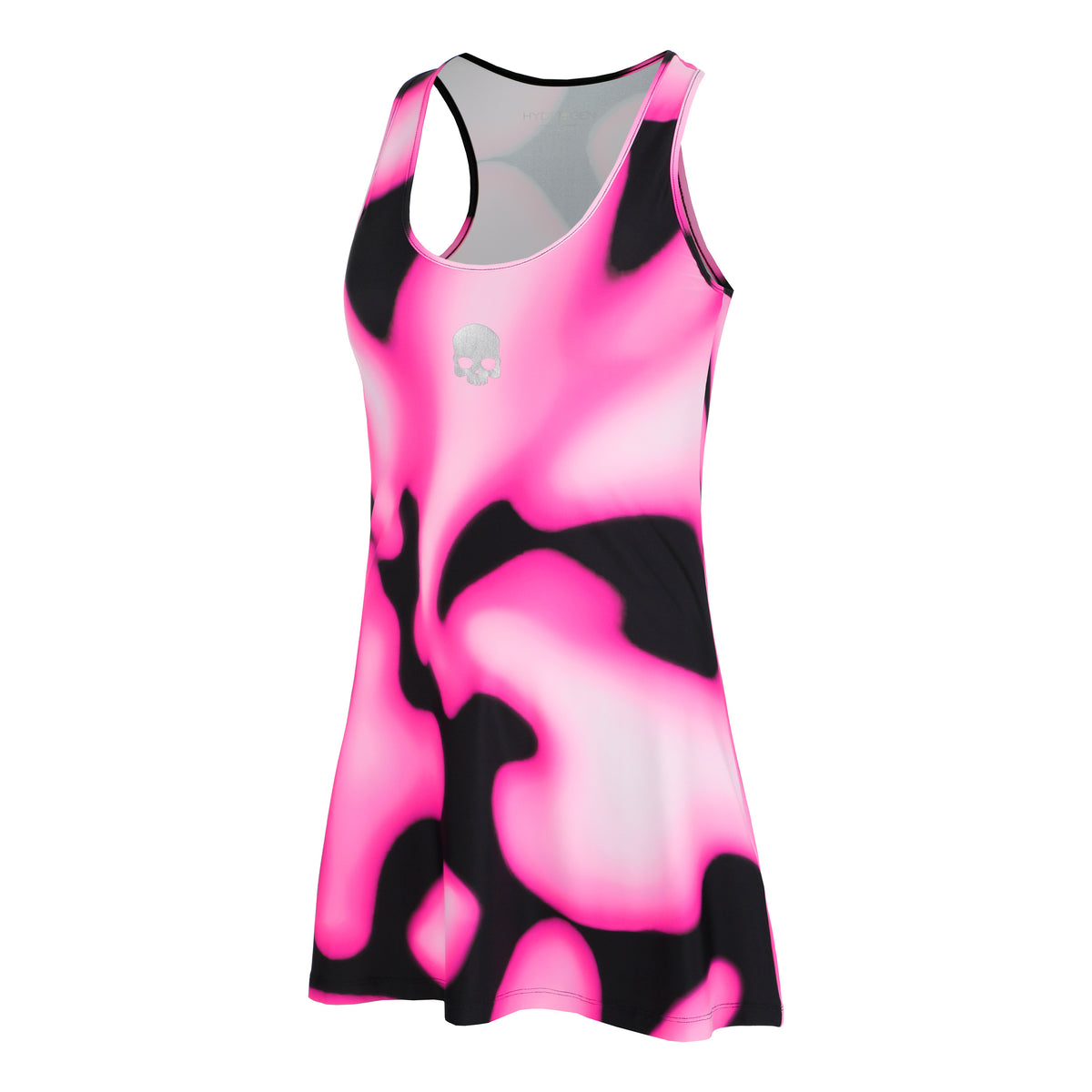 Hydrogen Psychedelic Tech Klänning Damer - pink, svart