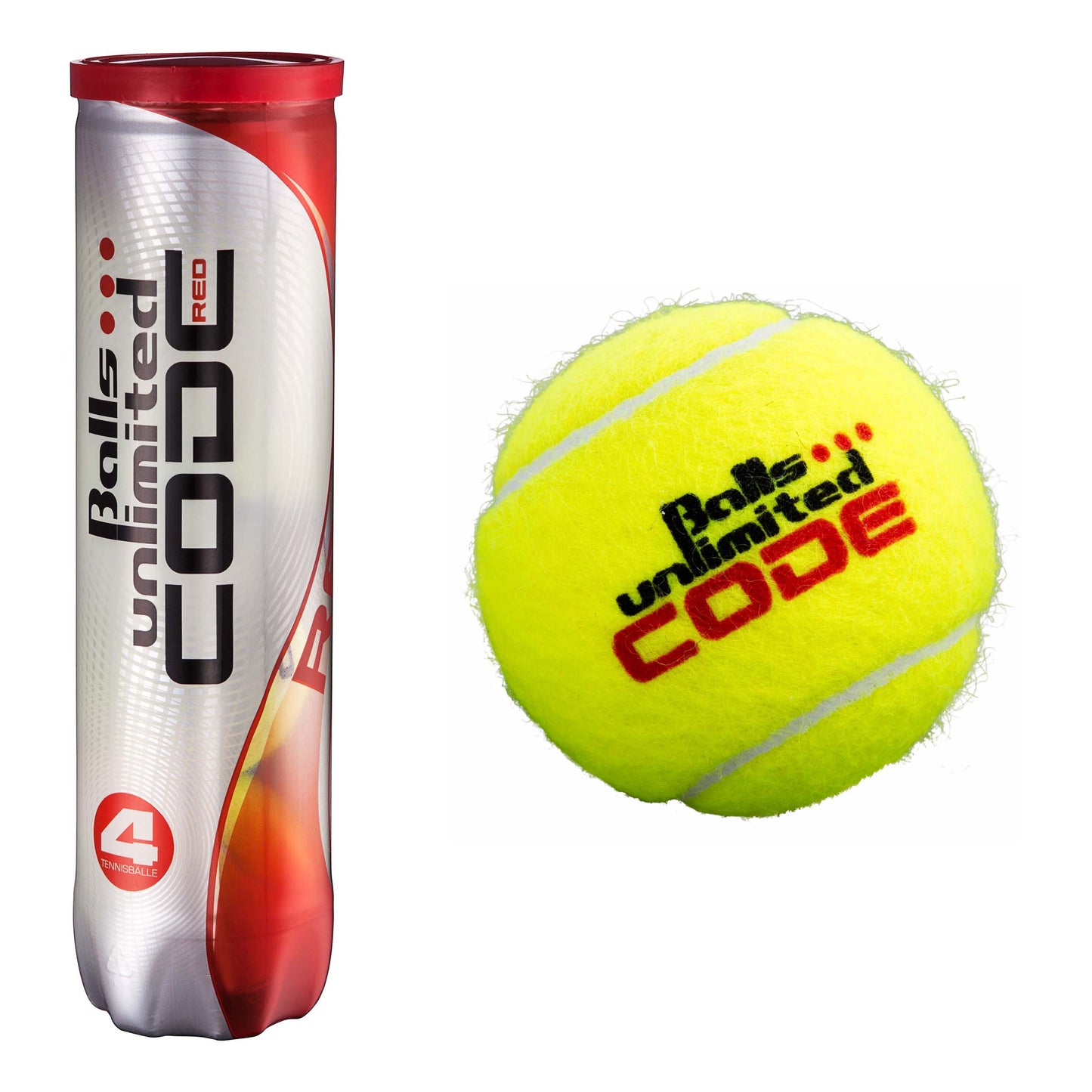 Balls Unlimited Code Red 4-pack Rör