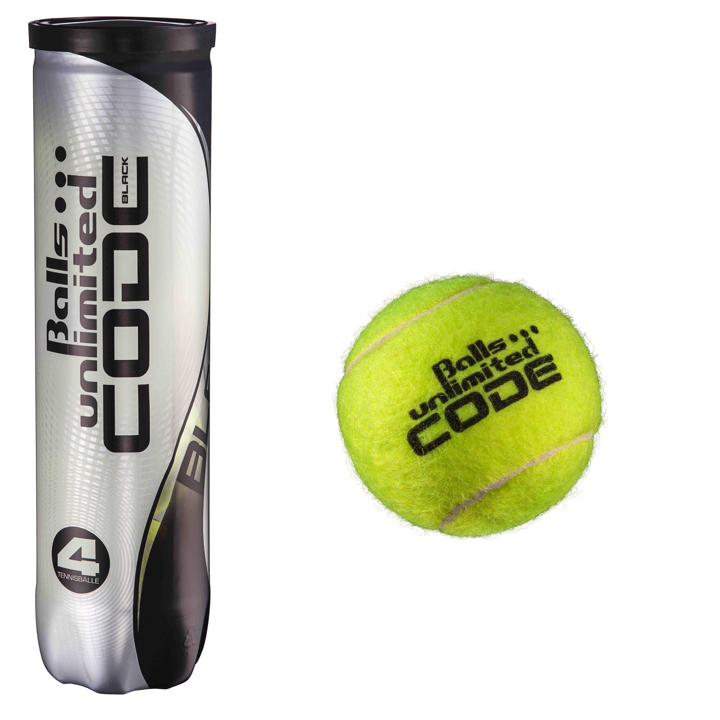 Balls Unlimited Code Black 4-pack Rör