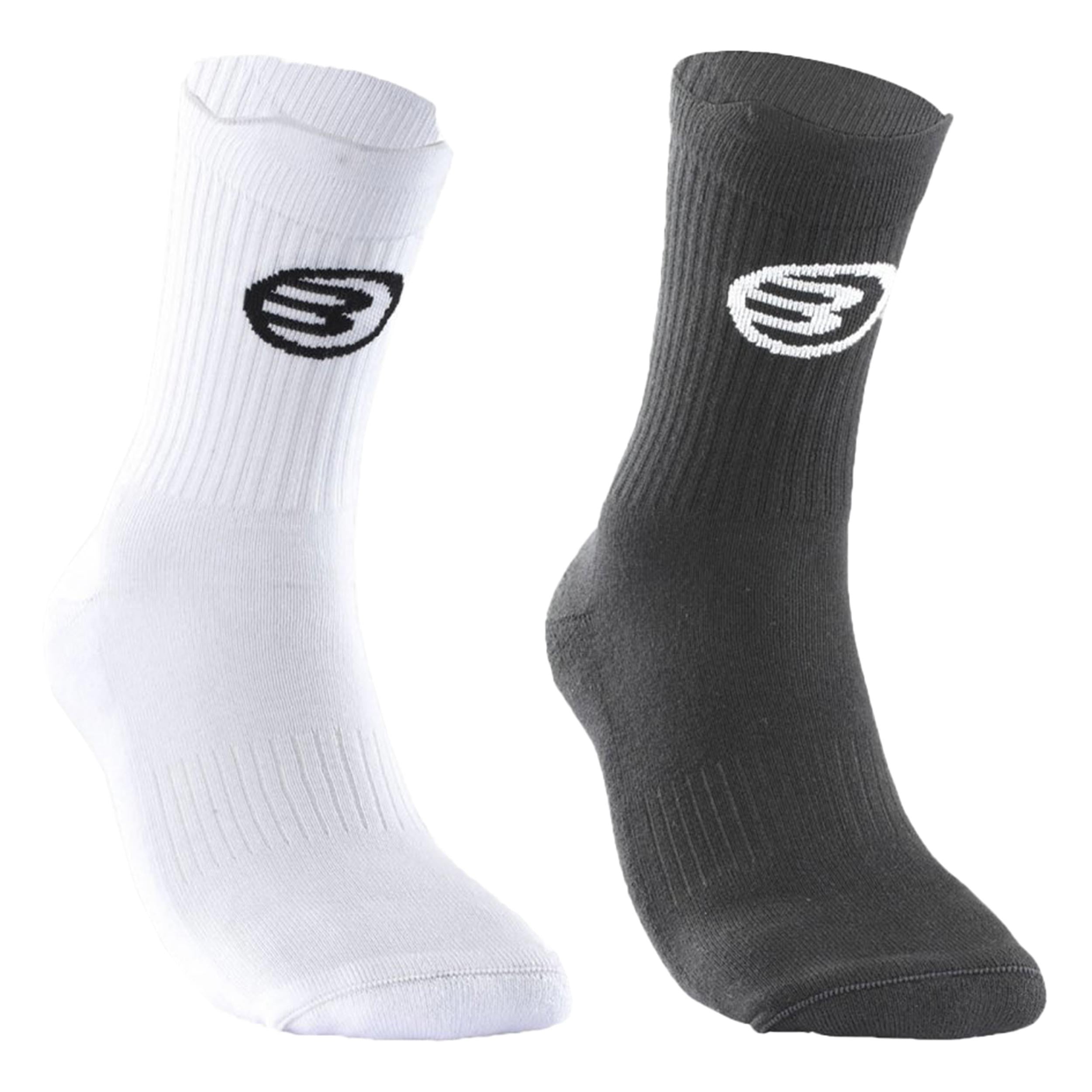 Bullpadel Bp253 (Pack 2) Sportstrumpor Unisex - svart, vit