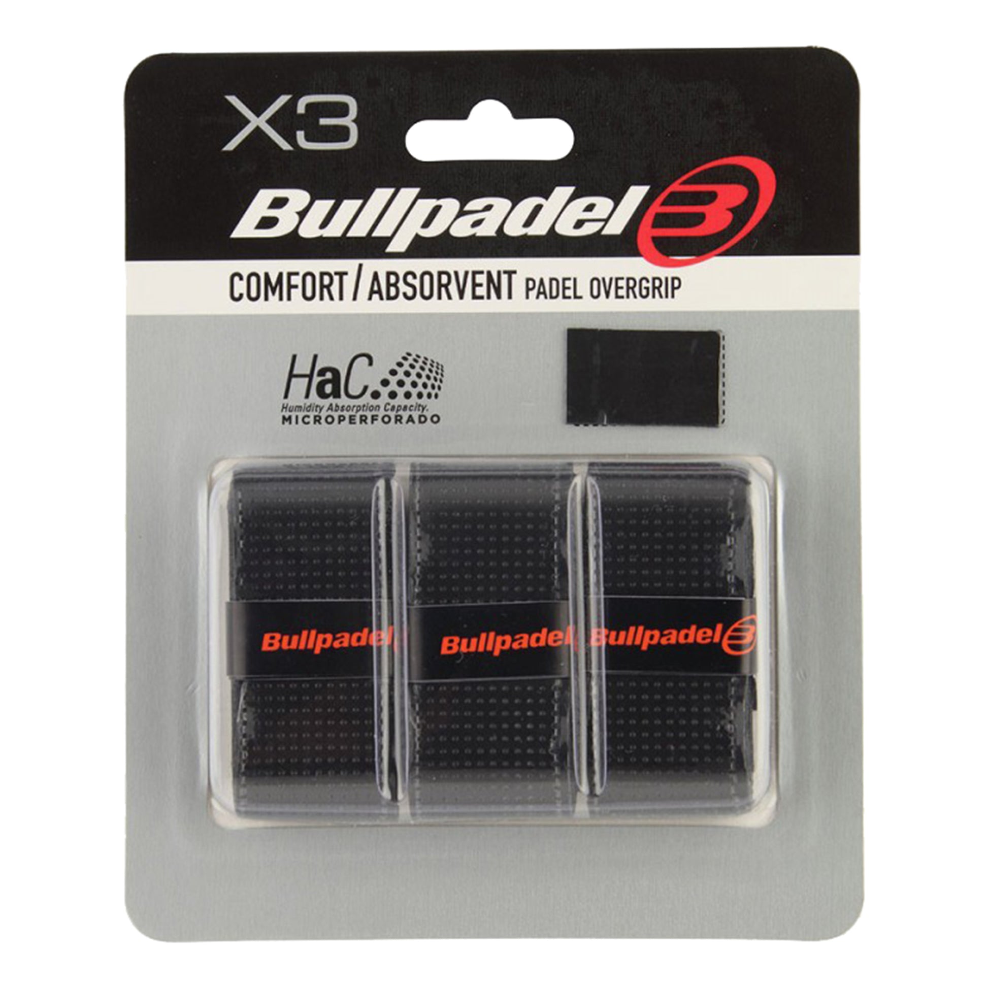 Bullpadel GB-1201 COMFORT ABSORBENT-Svart