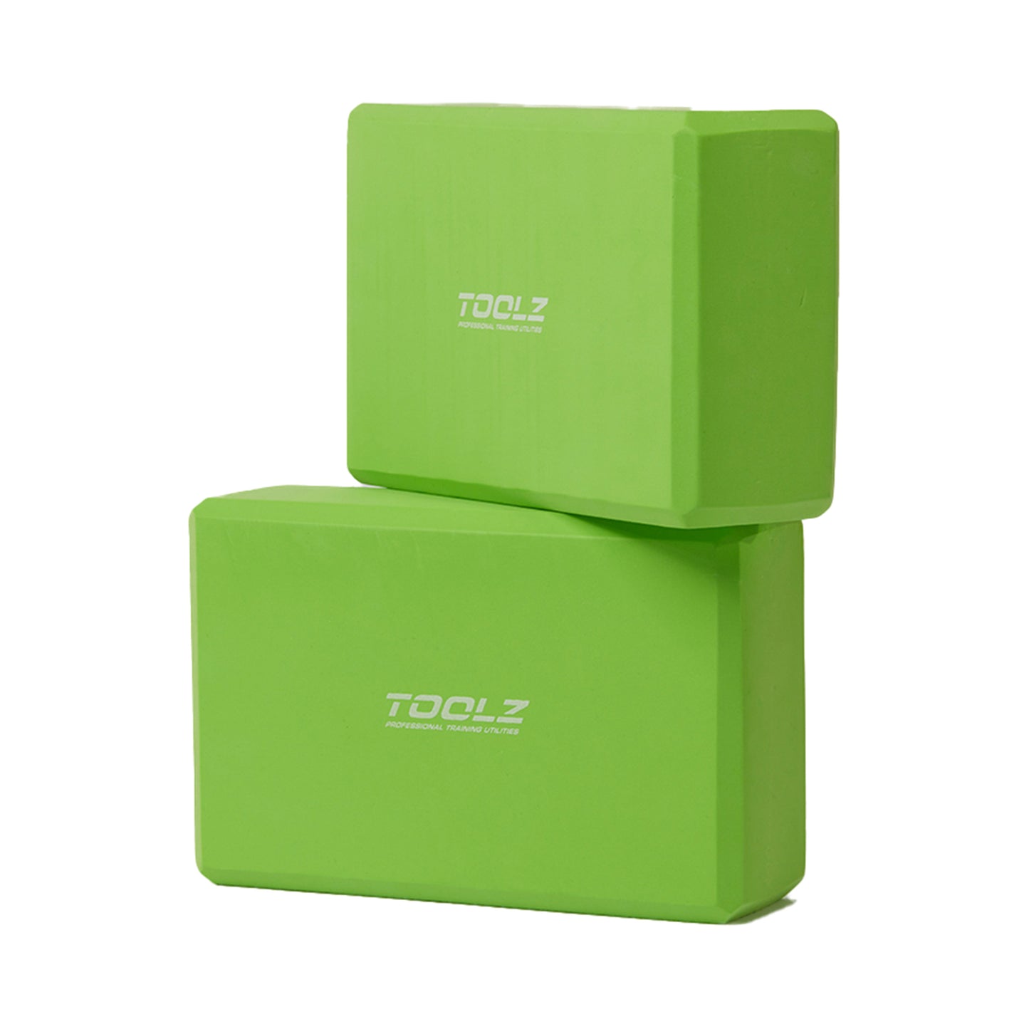 TOOLZ Yoga Block - (made of EVA Foam) Yogamatta -grön