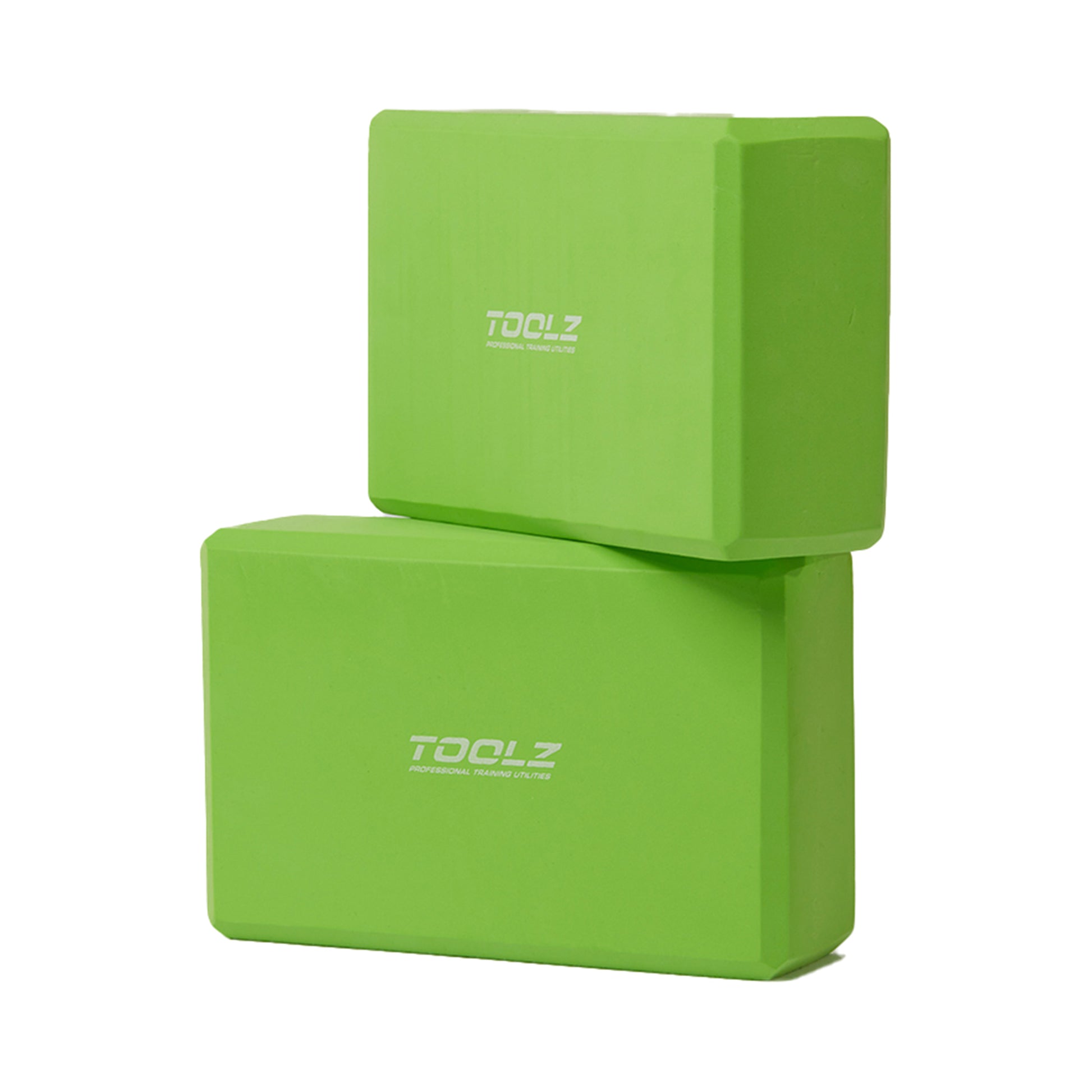 TOOLZ Yoga Block - (made of EVA Foam) Yogamatta -grön