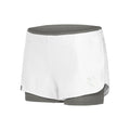 Nica Tech 2 In 1 Shorts Damer-Vit,Grå