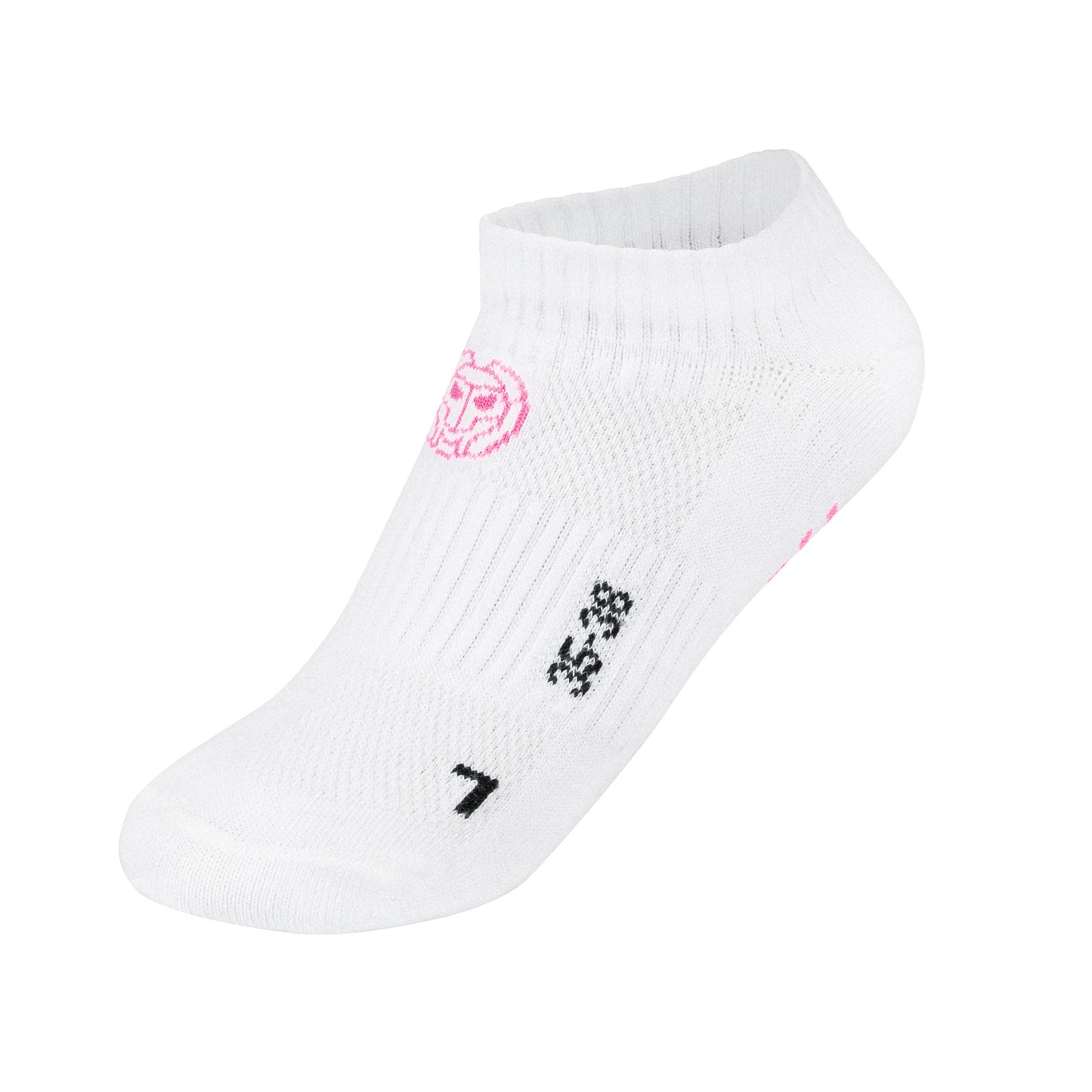 BIDI BADU Karli Tech No-Show Sportstrumpor 3-pack-Vit,Pink