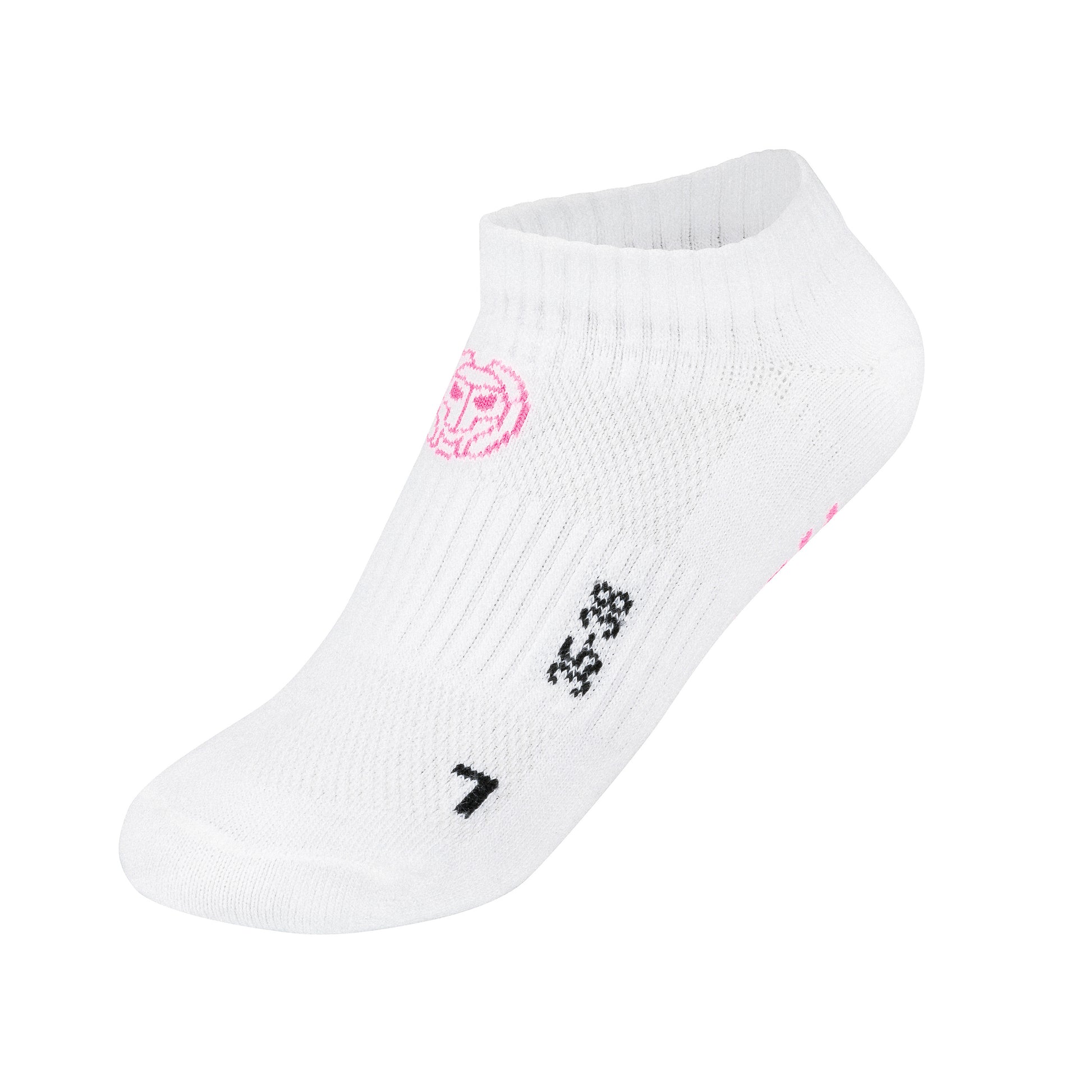 BIDI BADU Karli Tech No-Show Sportstrumpor 3-pack-Vit,Pink
