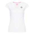 Bella 2.0 Tech V-Neck T-shirt Damer - vit, svart