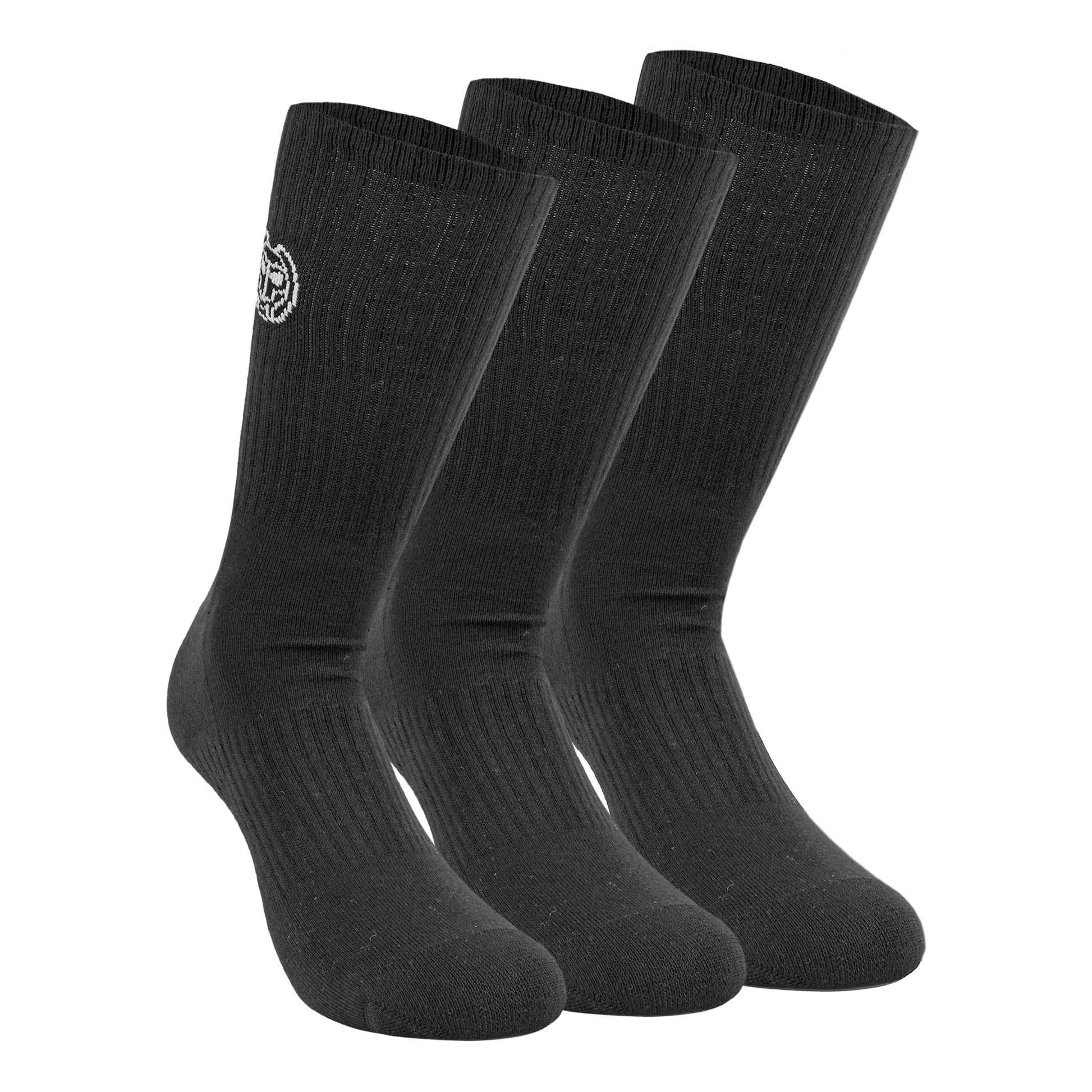BIDI BADU Matayo Crew Tech Sportstrumpor 3-pack Herrar - svart, vit