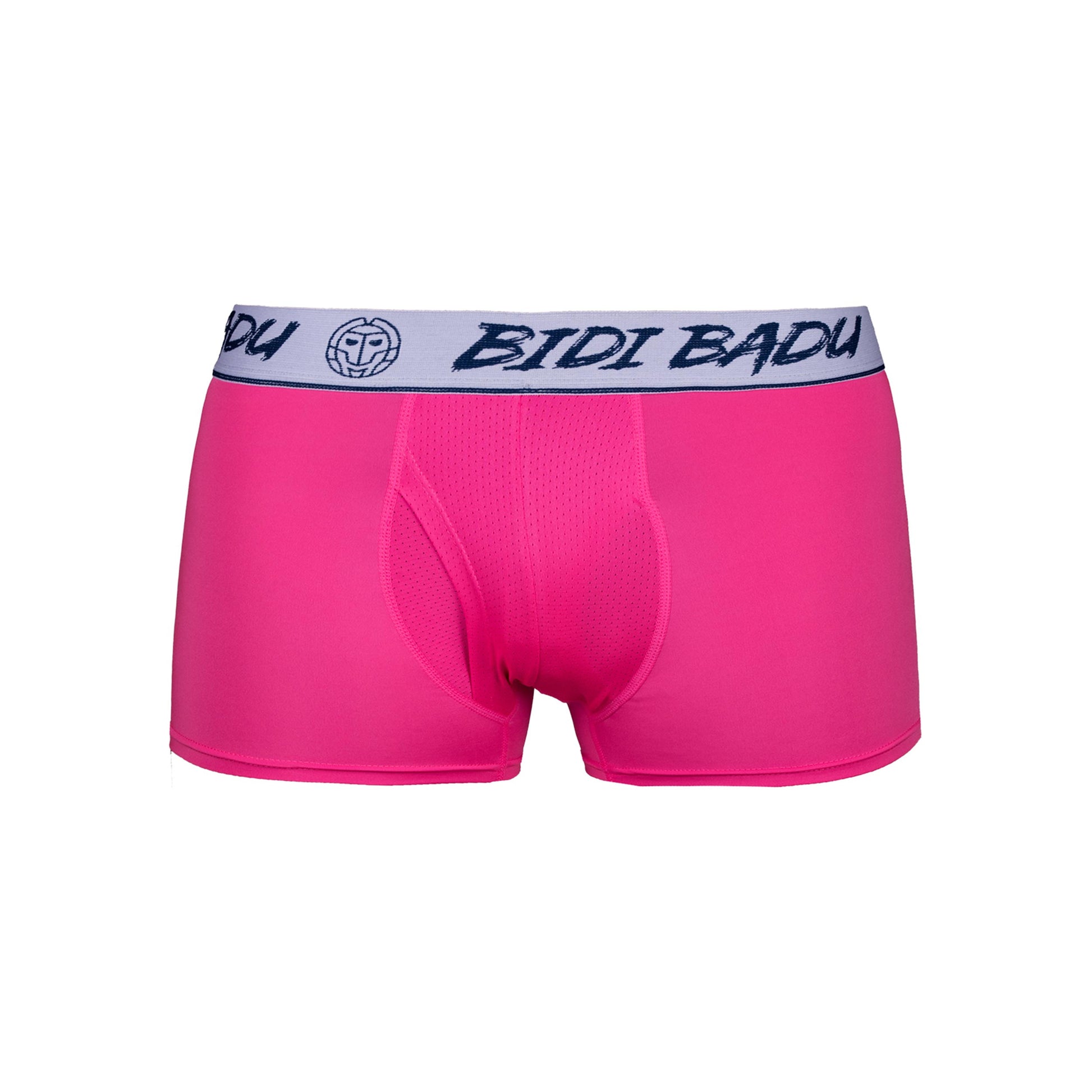 BIDI BADU Max Basic Boxershorts Herrar - pink, vit