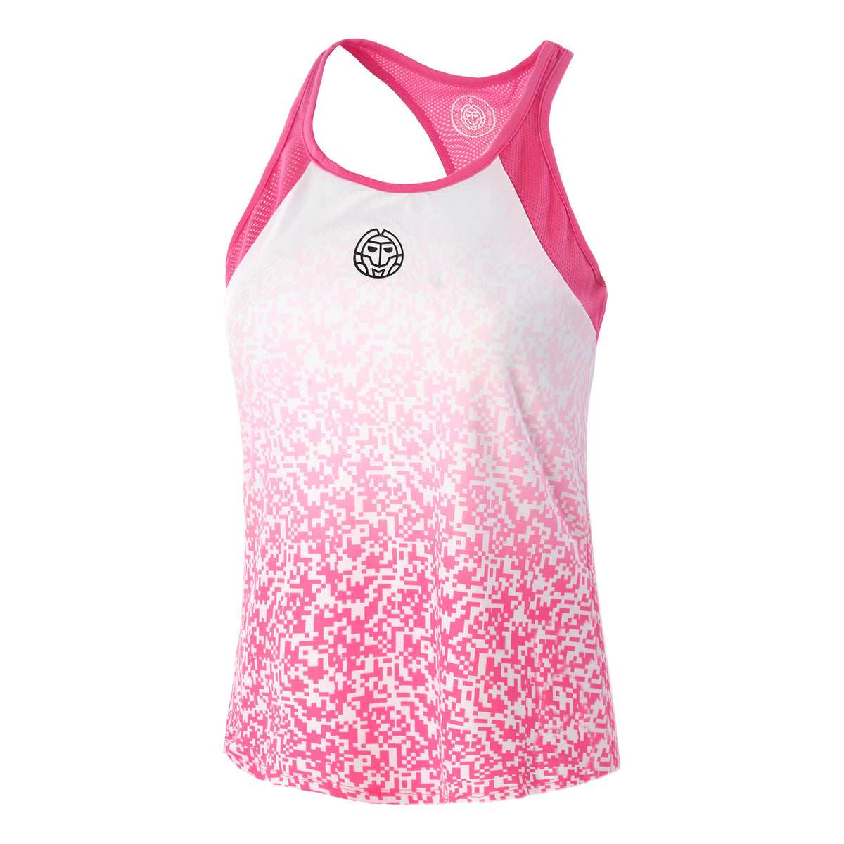 BIDI BADU Fleur Tech Linne Damer - vit, pink