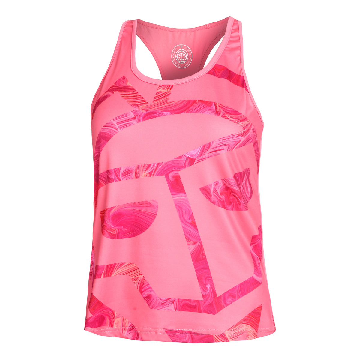 BIDI BADU Alika Lifestyle Tank Linne Damer - pink, flerfärgad