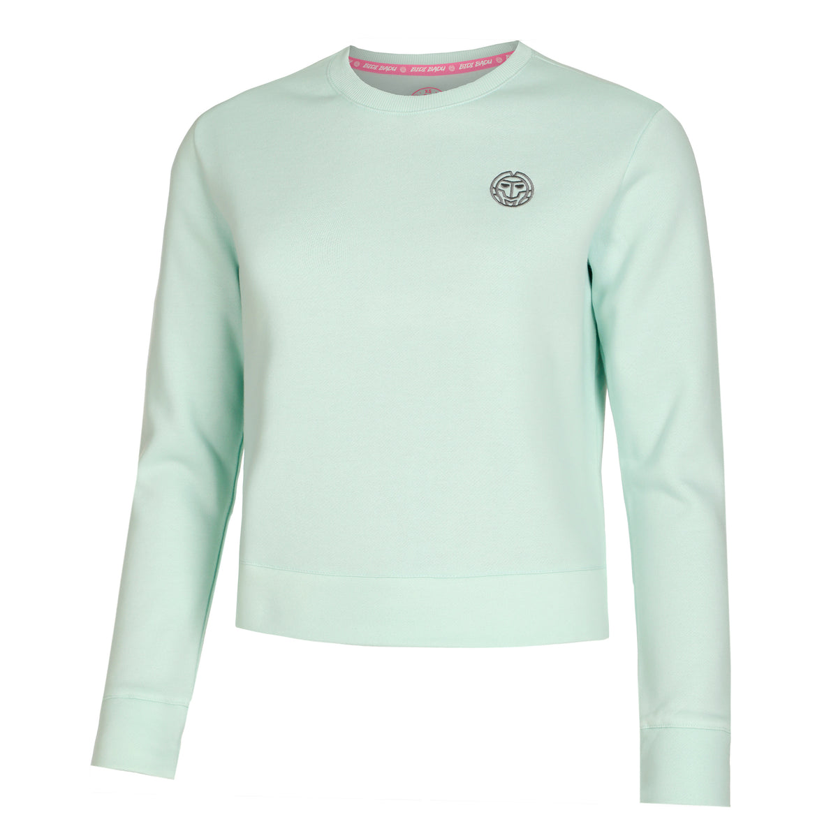 BIDI BADU Mirella Basic Crew Tröja Damer-Mint