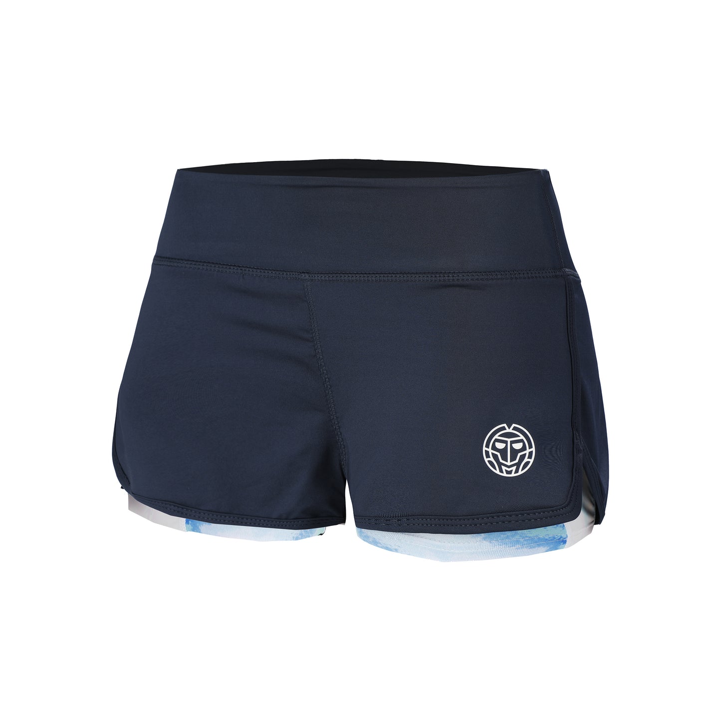 BIDI BADU Chidera Tech 2in1 Shorts Damer - mörkblå, flerfärgad