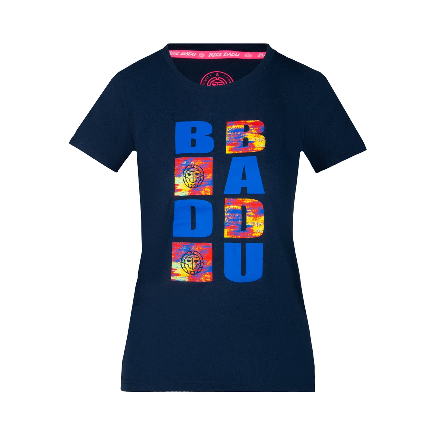BIDI BADU Osayi Lifestyle T-shirt Flickor - mörkblå, flerfärgad