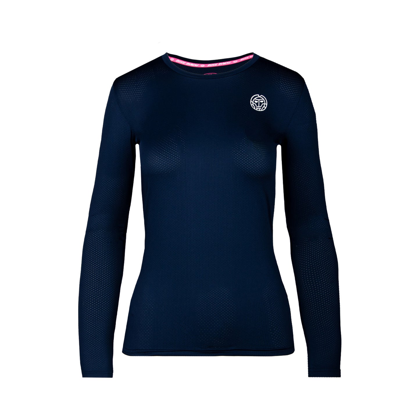 BIDI BADU Mina Tech Roundneck Långärmat Flickor - mörkblå,