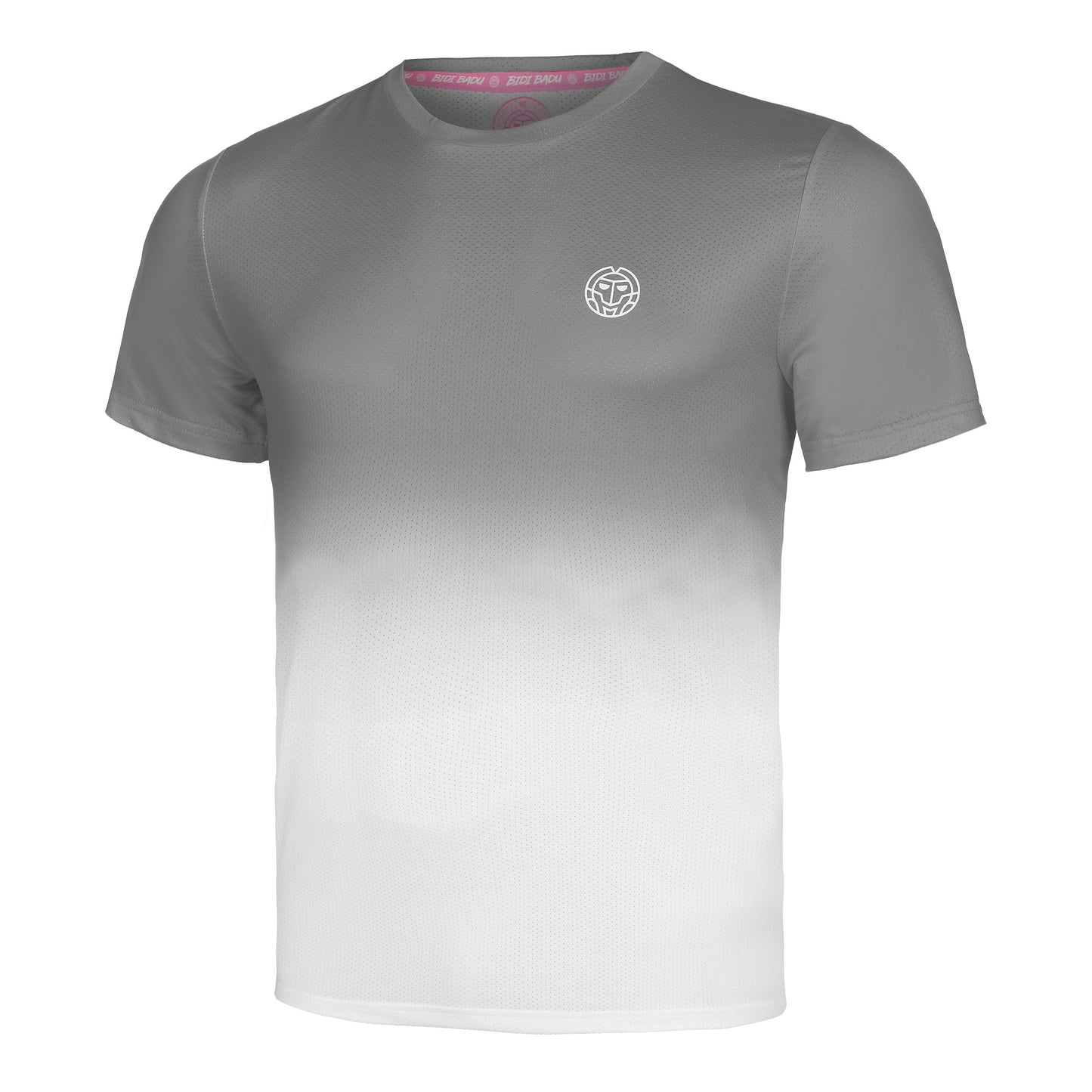 BIDI BADU Crew Gradiant T-shirt Herrar-Grå,Vit
