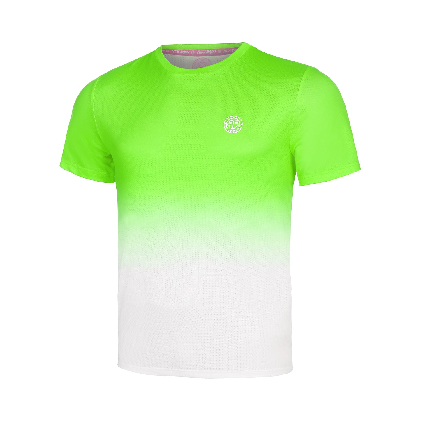 BIDI BADU Crew Gradiant T-shirt Pojkar-Neongrön,Vit