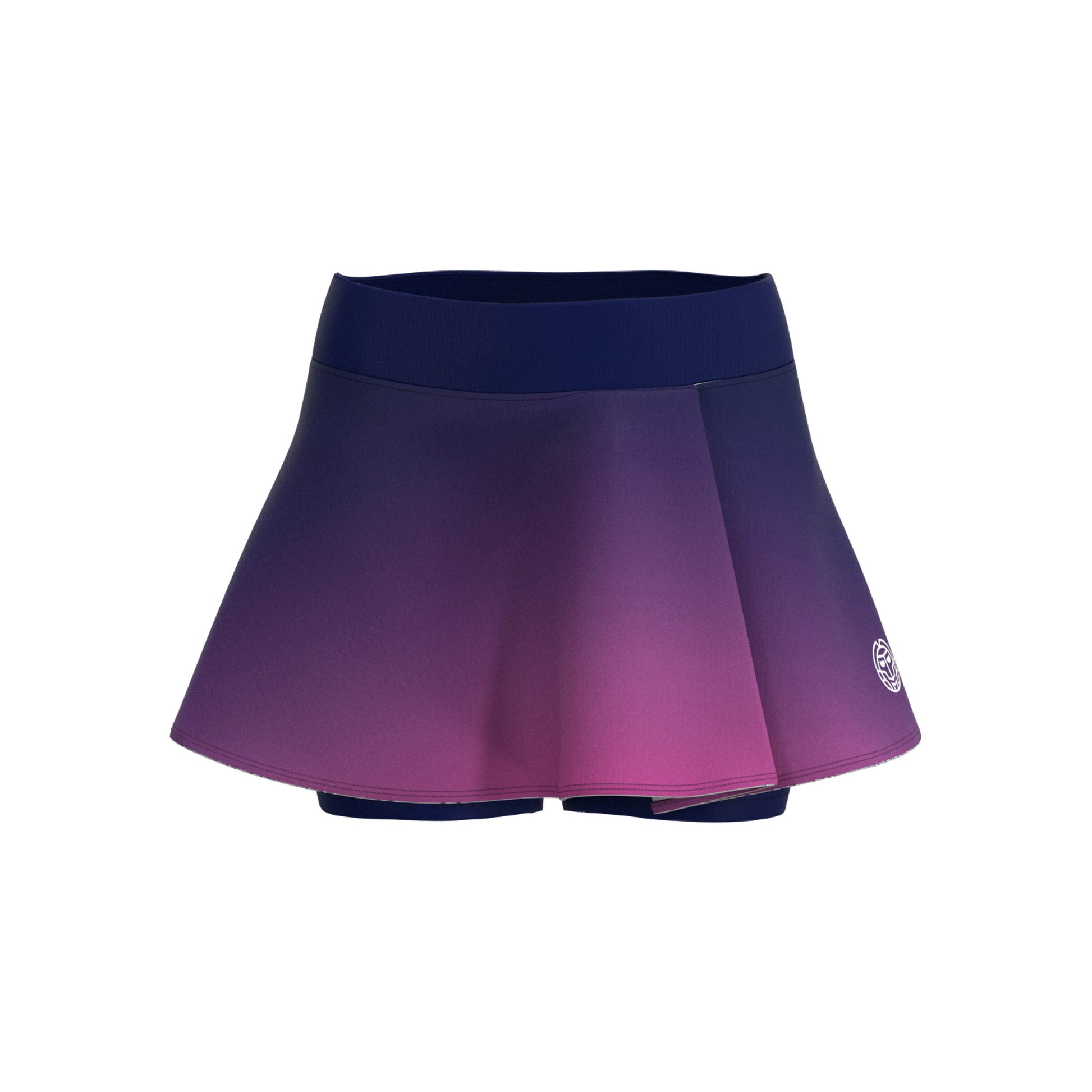 BIDI BADU New York Printed Wavy Kjol Flickor - pink, mörkblå